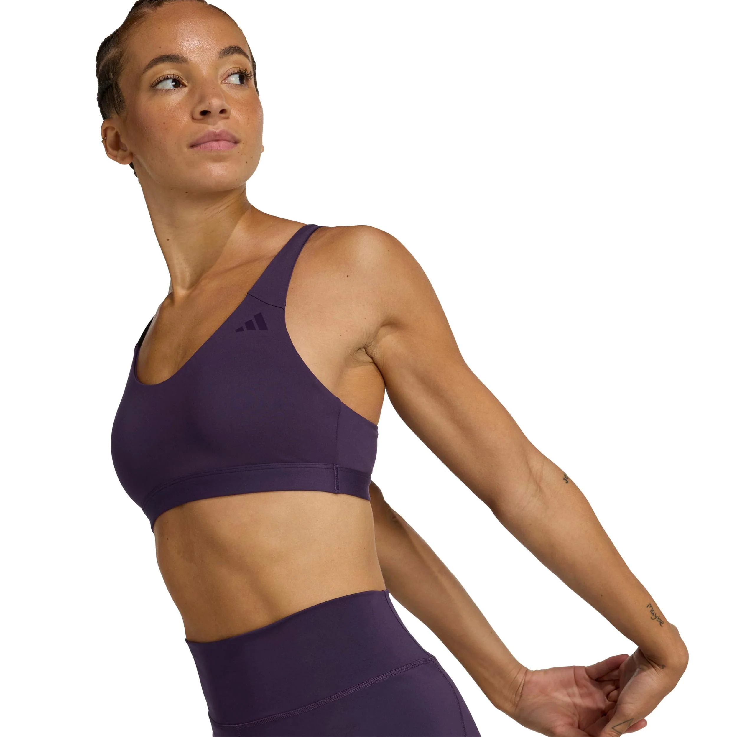 All Me Essentials Mid Support Sport-BH Damen - lila - Image 6