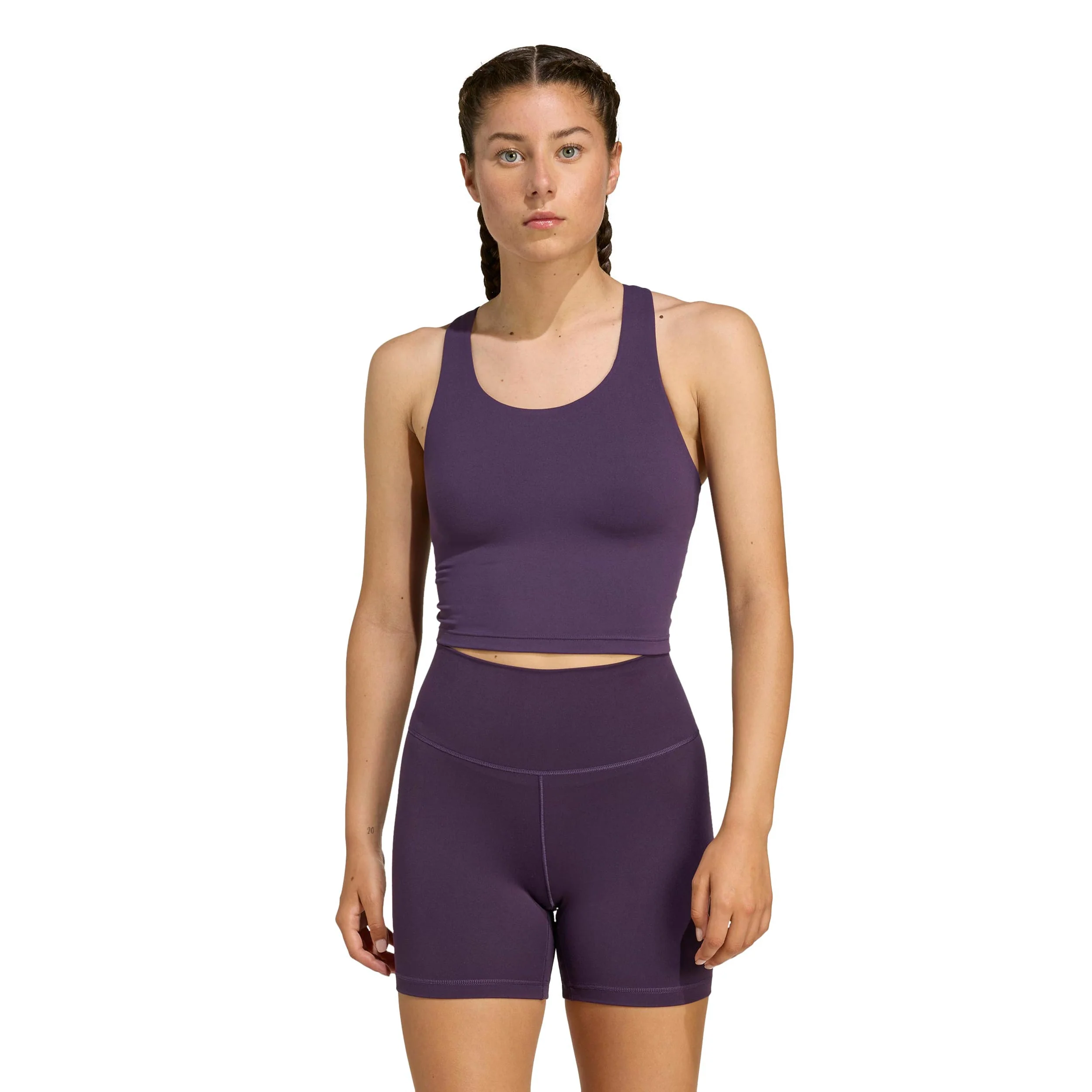 All Me Mid Support Sport-BH Damen - lila - Image 3