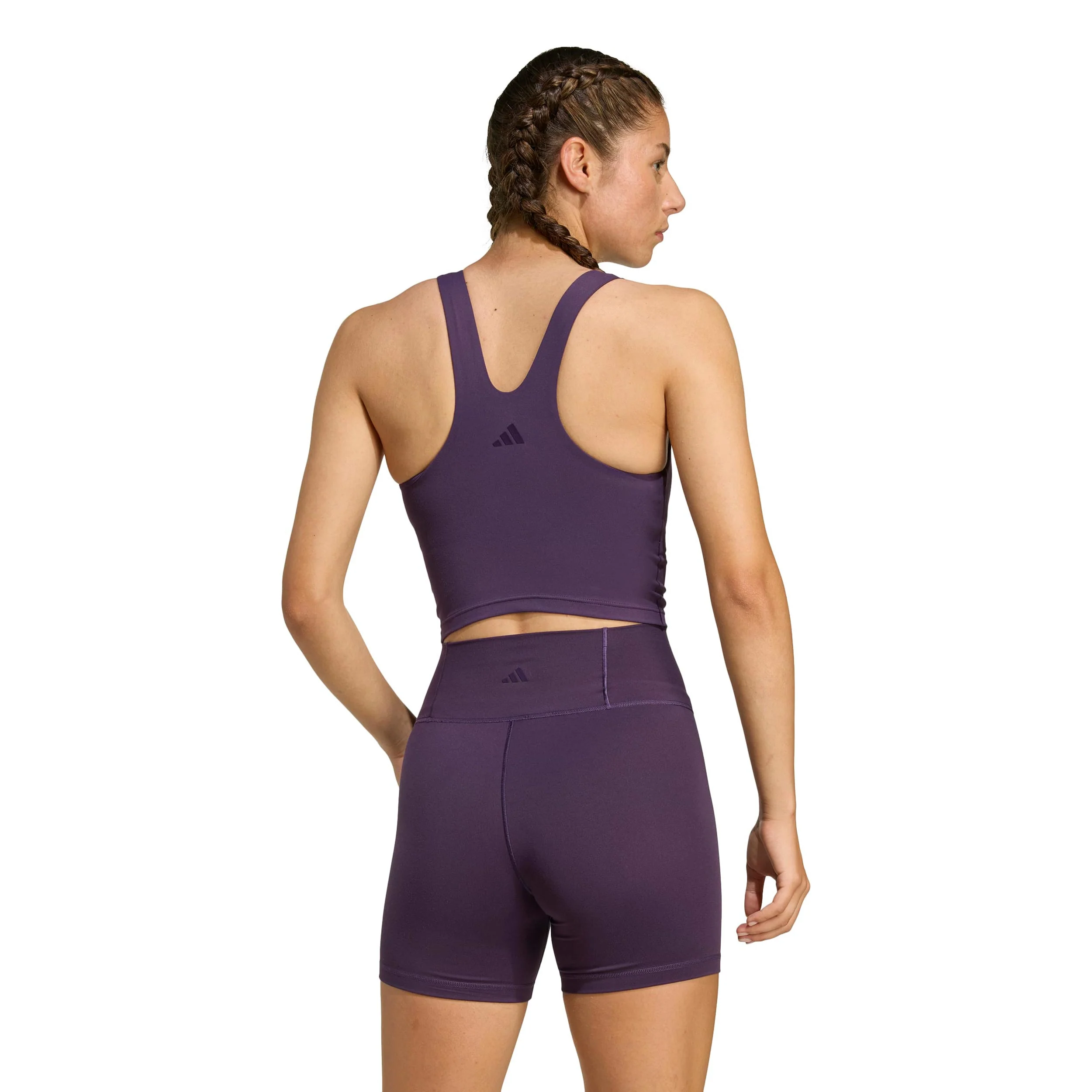 All Me Mid Support Sport-BH Damen - lila - Image 4