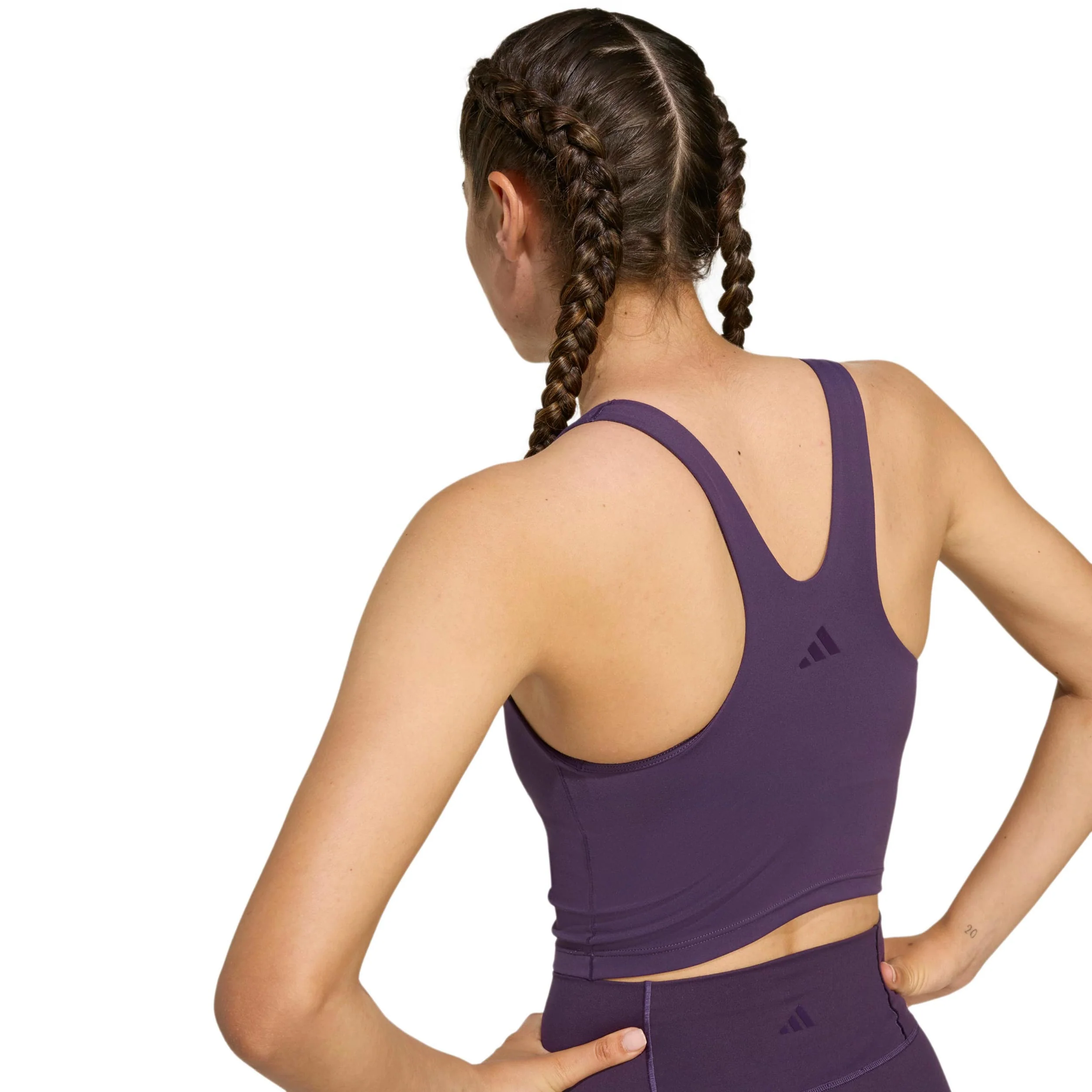All Me Mid Support Sport-BH Damen - lila - Image 6