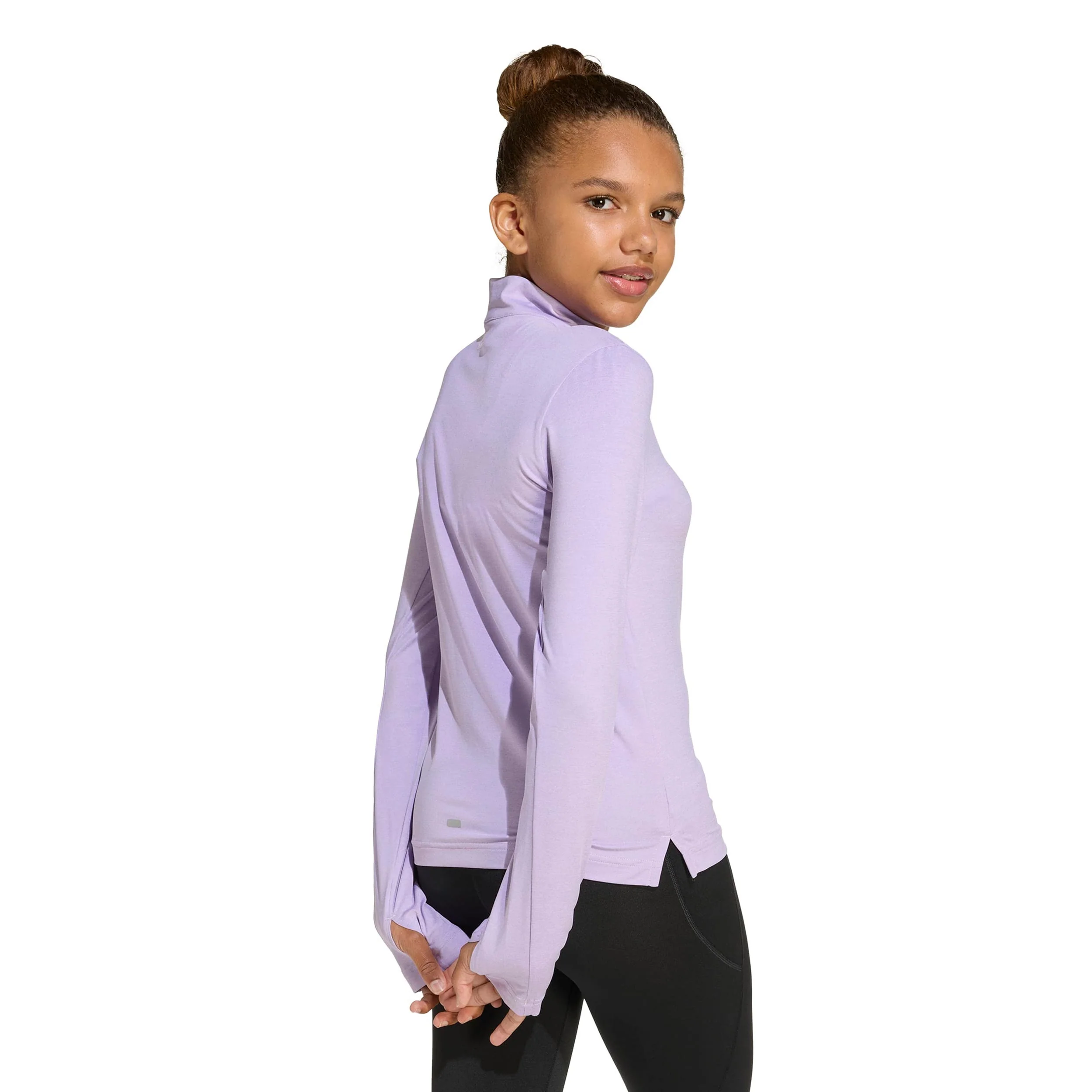 All Sports Favorite 1/4 Zip Longsleeve Kinder-flieder - Image 3