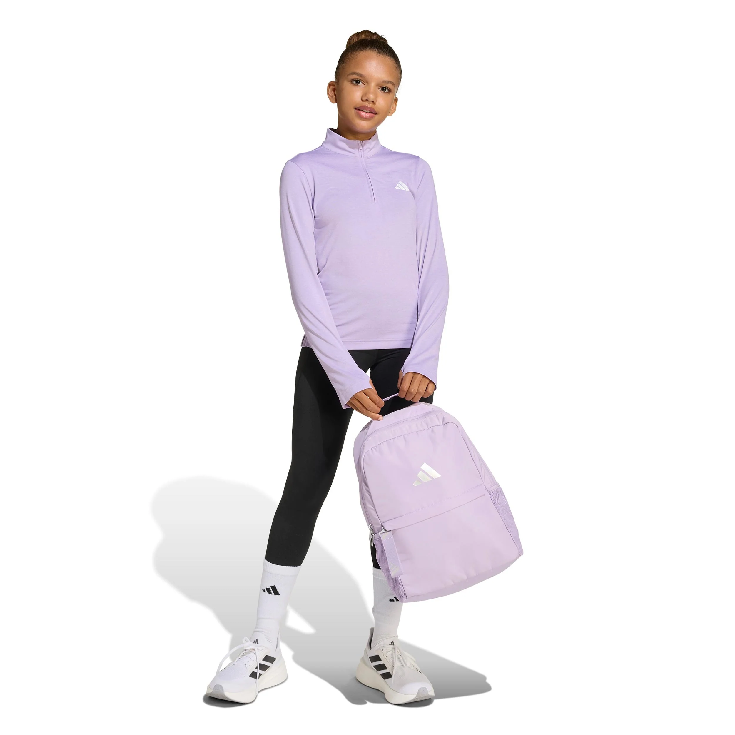 All Sports Favorite 1/4 Zip Longsleeve Kinder-flieder - Image 4