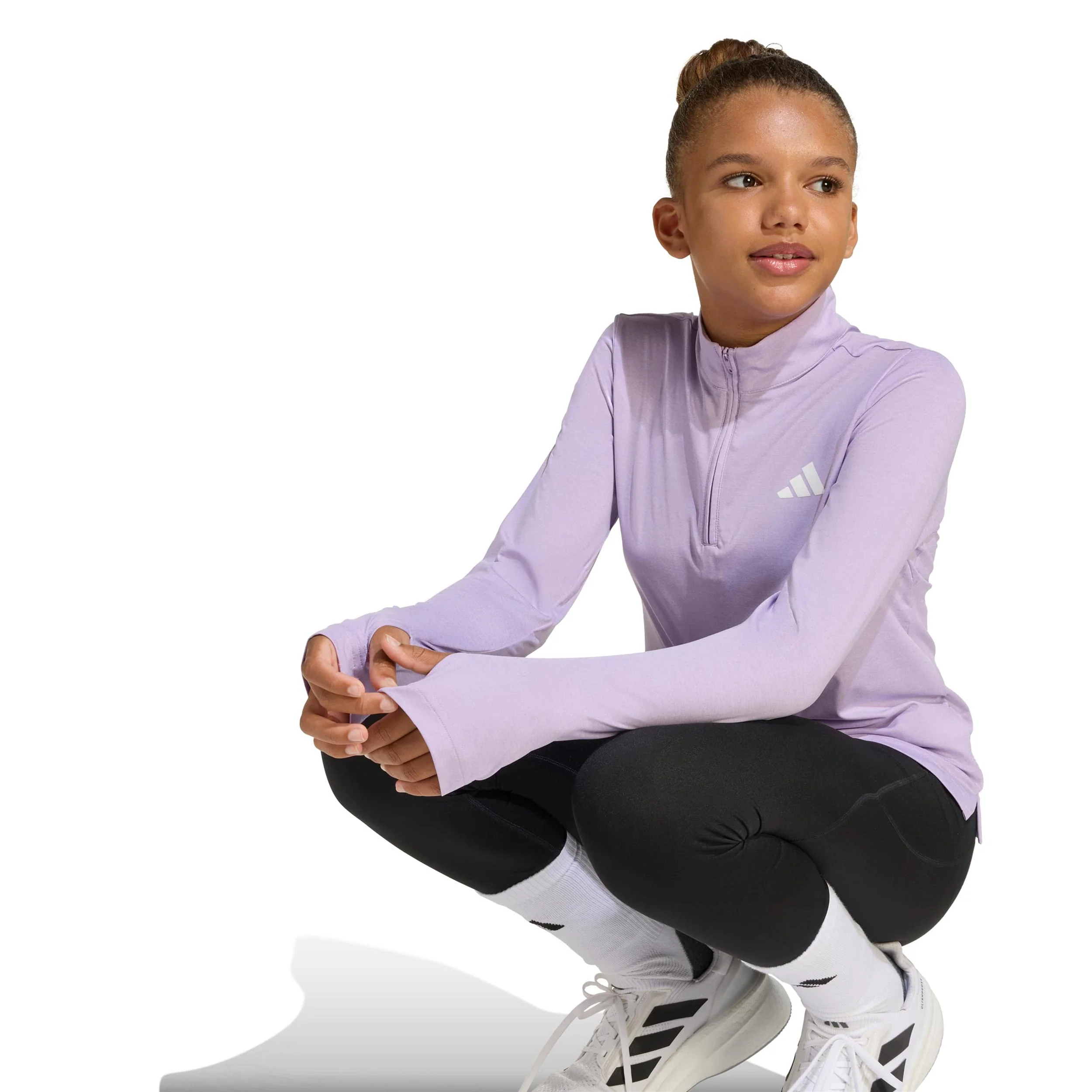All Sports Favorite 1/4 Zip Longsleeve Kinder-flieder - Image 6