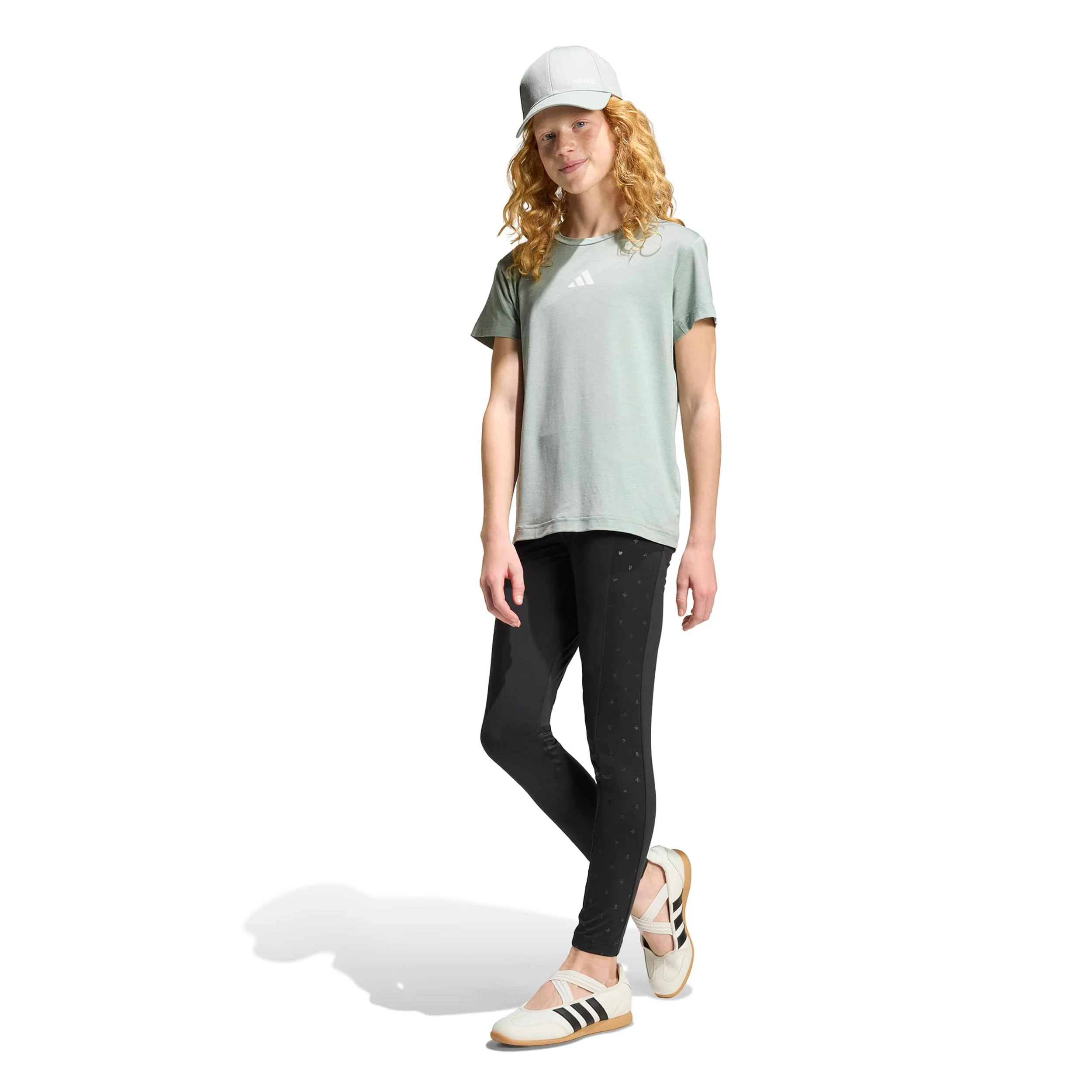 All Sports Favorite T-Shirt Mädchen-creme, salbei - Image 4