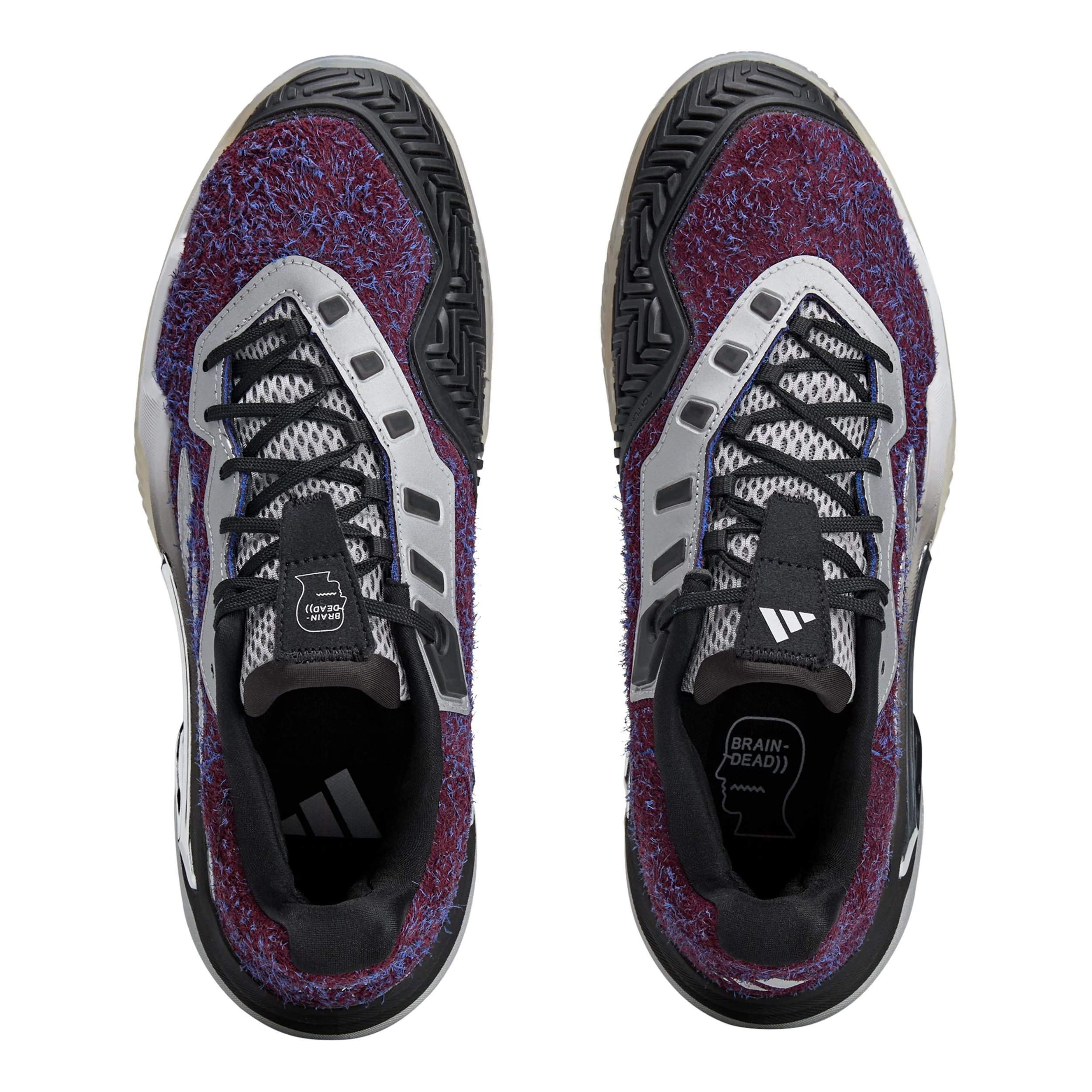 Barricade 13 x Brain Dead Allcourtschuh Herren - silber, schwarz - Image 3