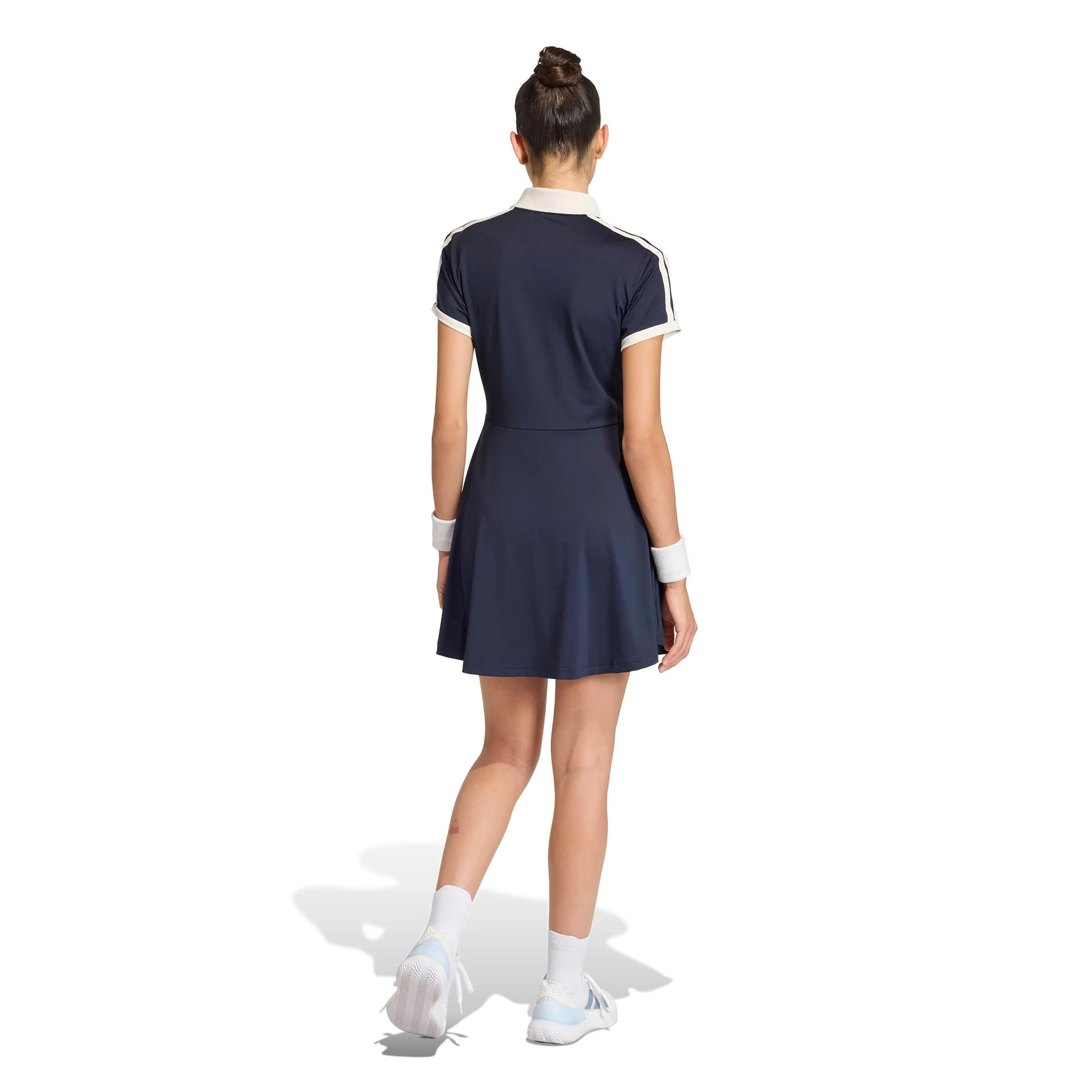 Classics Kleid Damen - dunkelblau, beige - Image 4