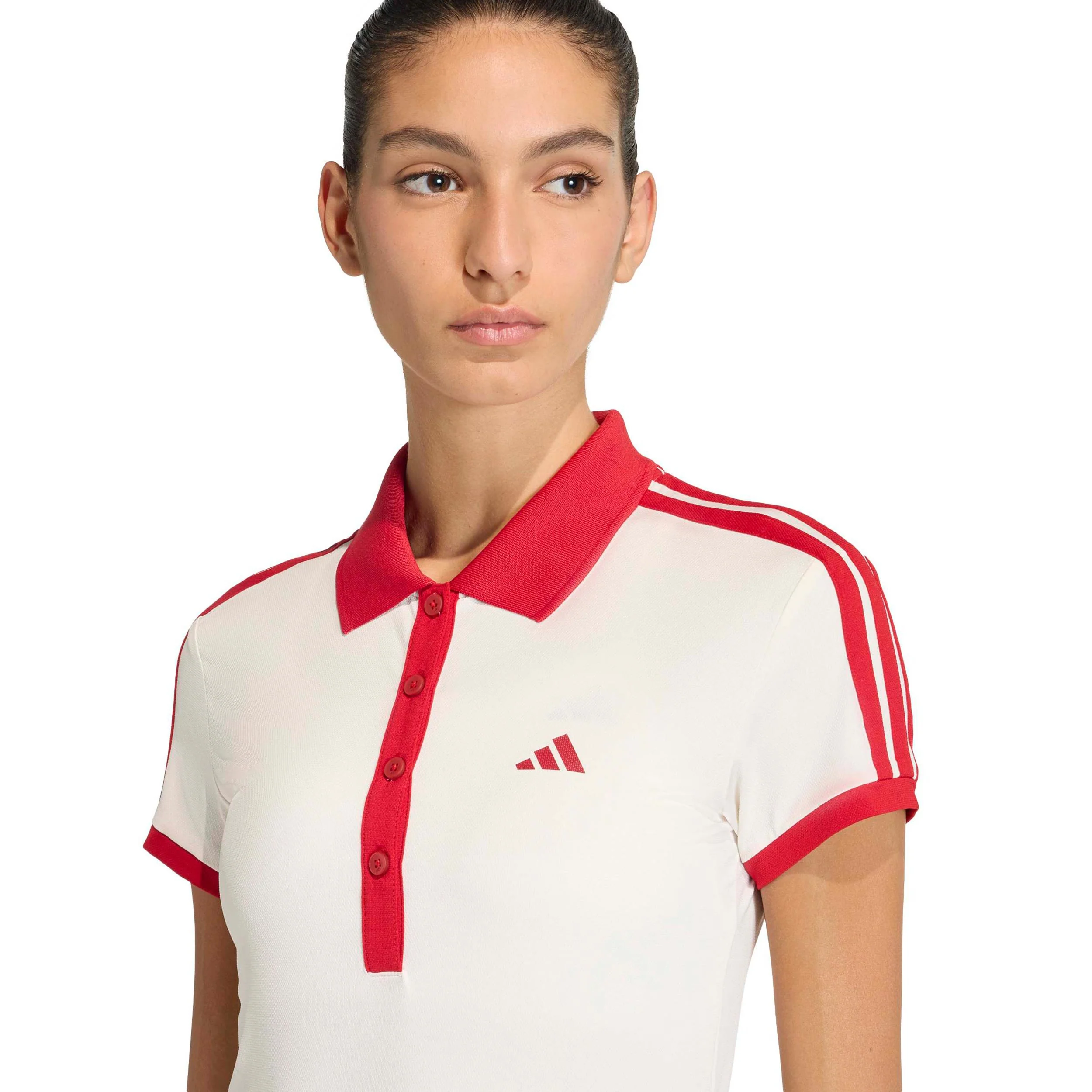 Classics Polo Damen - beige, rot - Image 6
