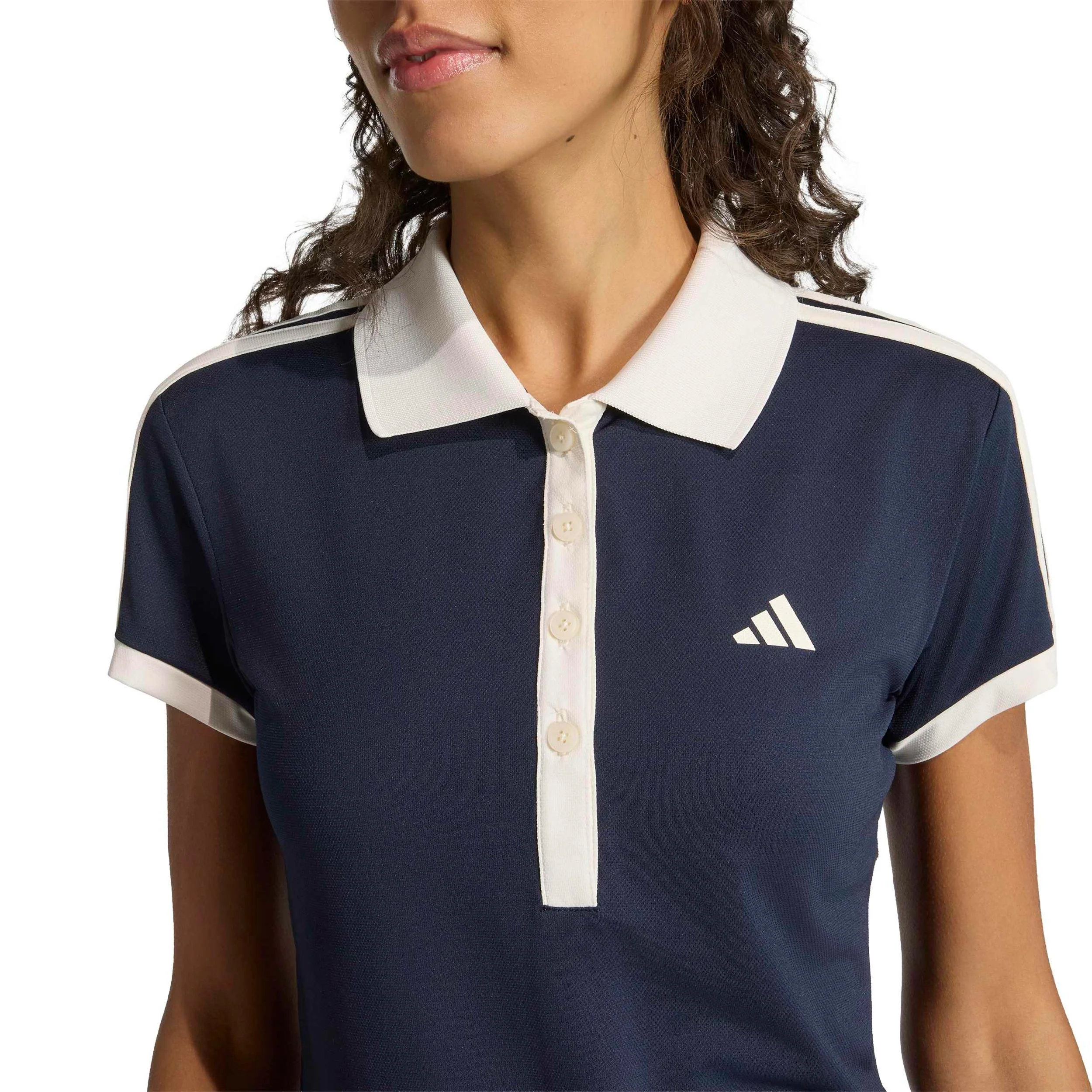 Classics Polo Damen - dunkelblau, beige - Image 5
