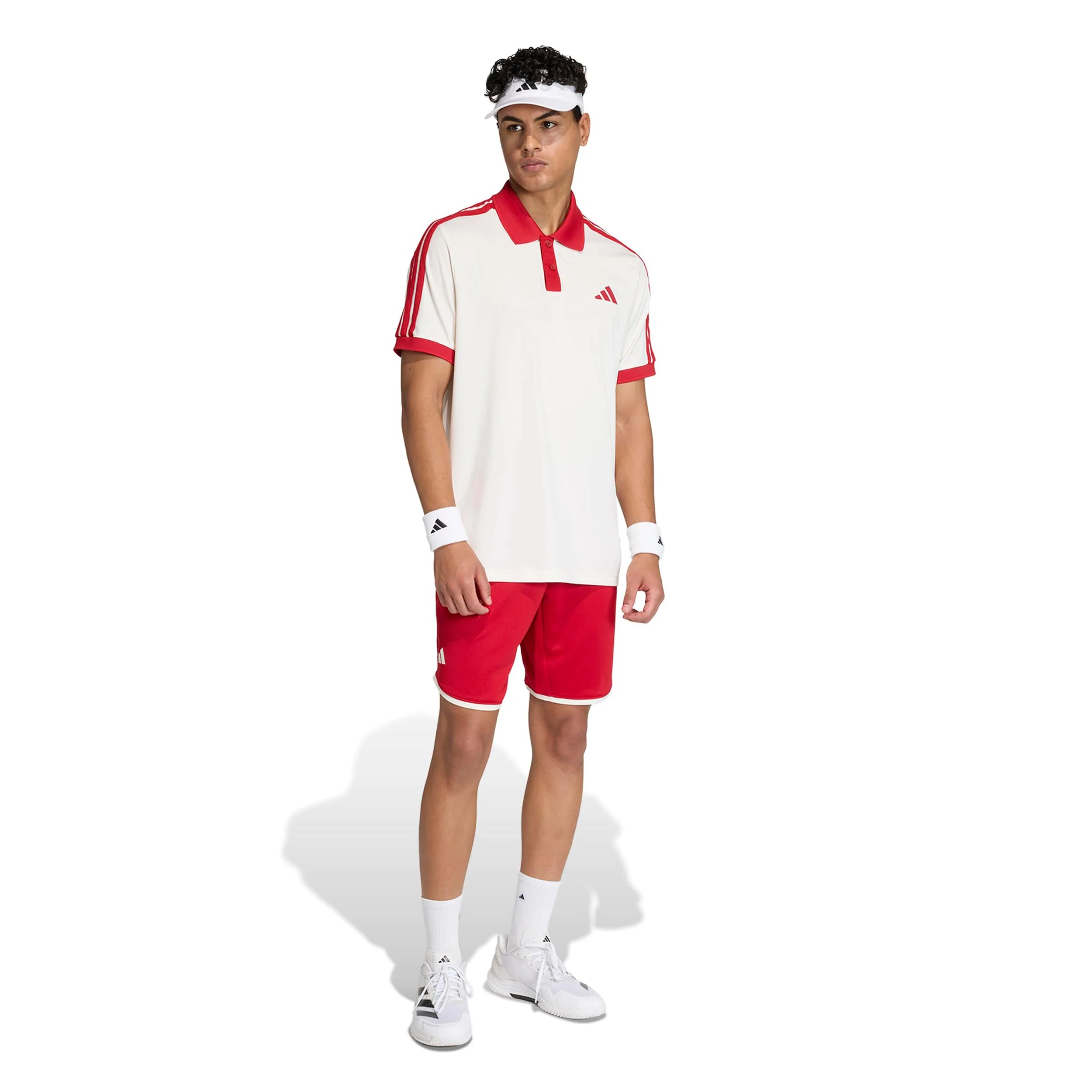 Classics Polo Herren - beige, rot - Image 3