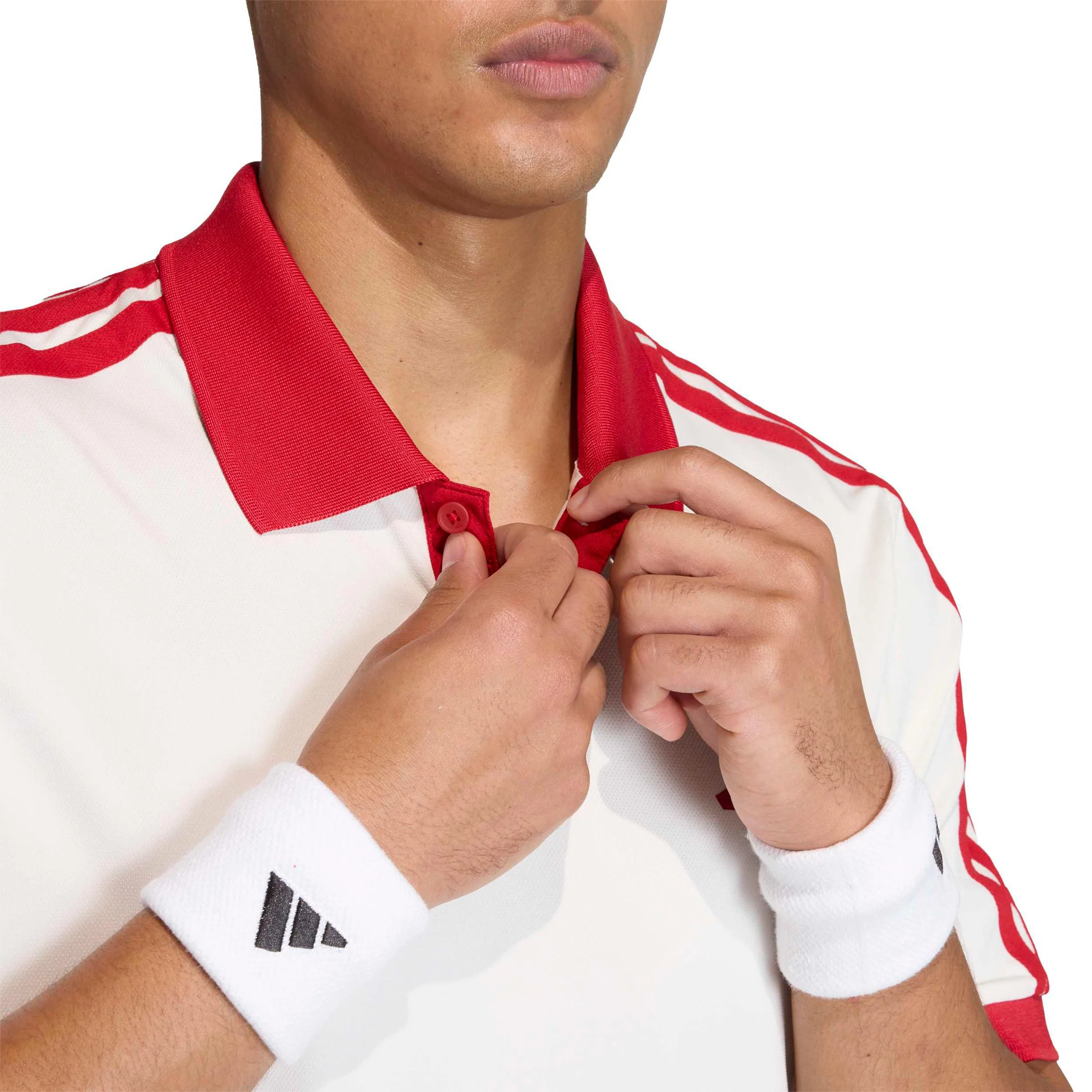 Classics Polo Herren - beige, rot - Image 5