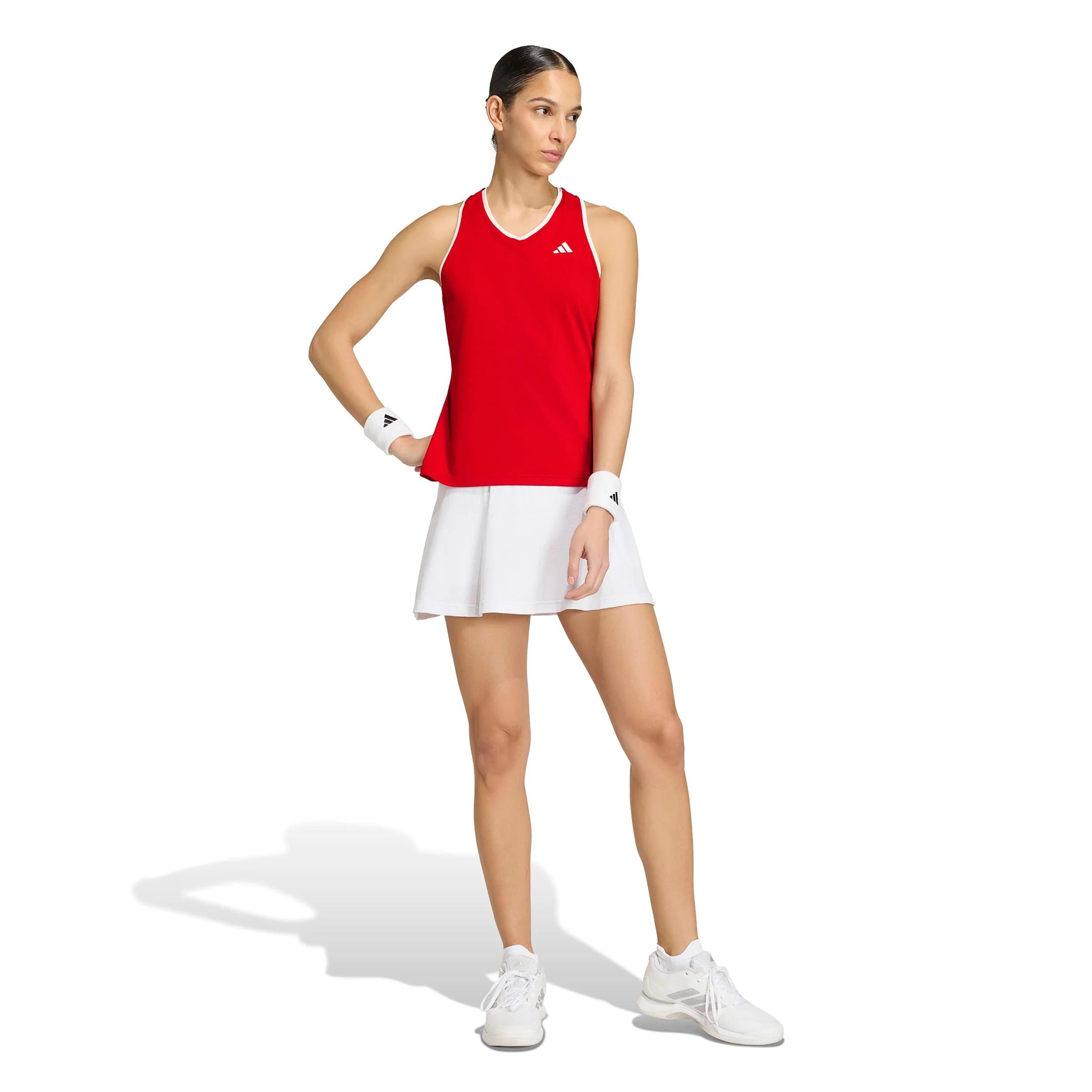 Classics Tank-Top Damen - rot, beige - Image 4
