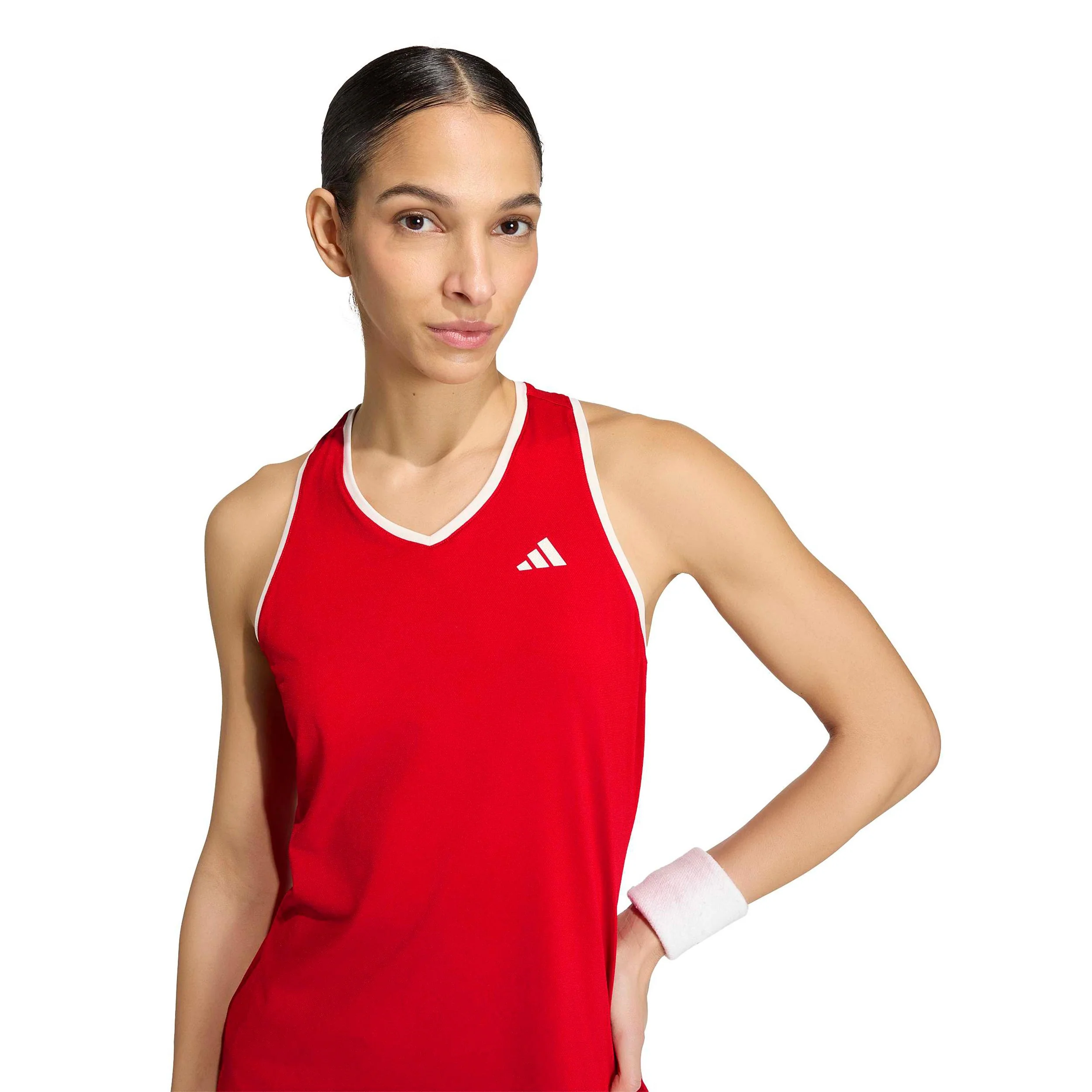Classics Tank-Top Damen - rot, beige - Image 5