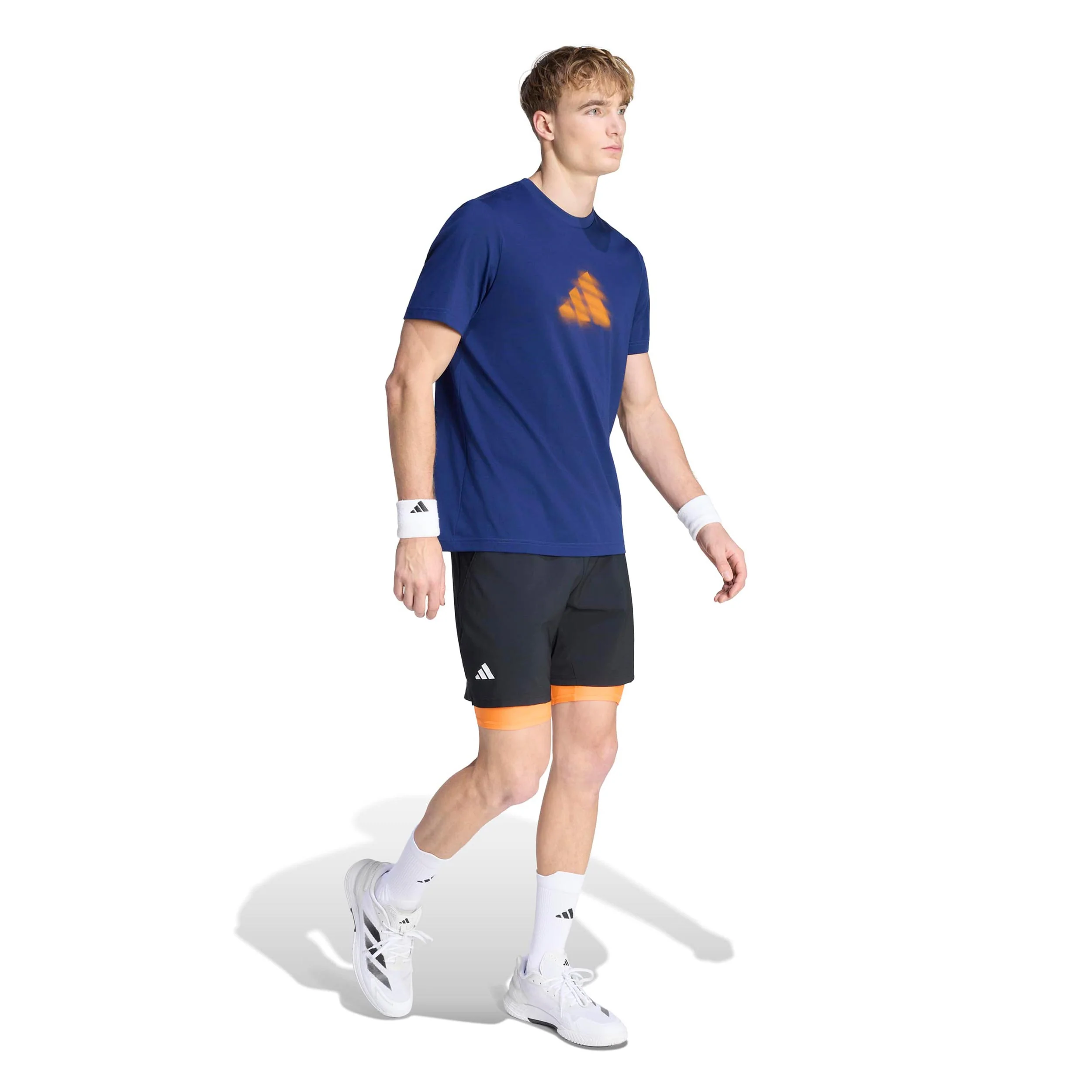 Clay T-Shirt Herren - dunkelblau, rost - Image 4