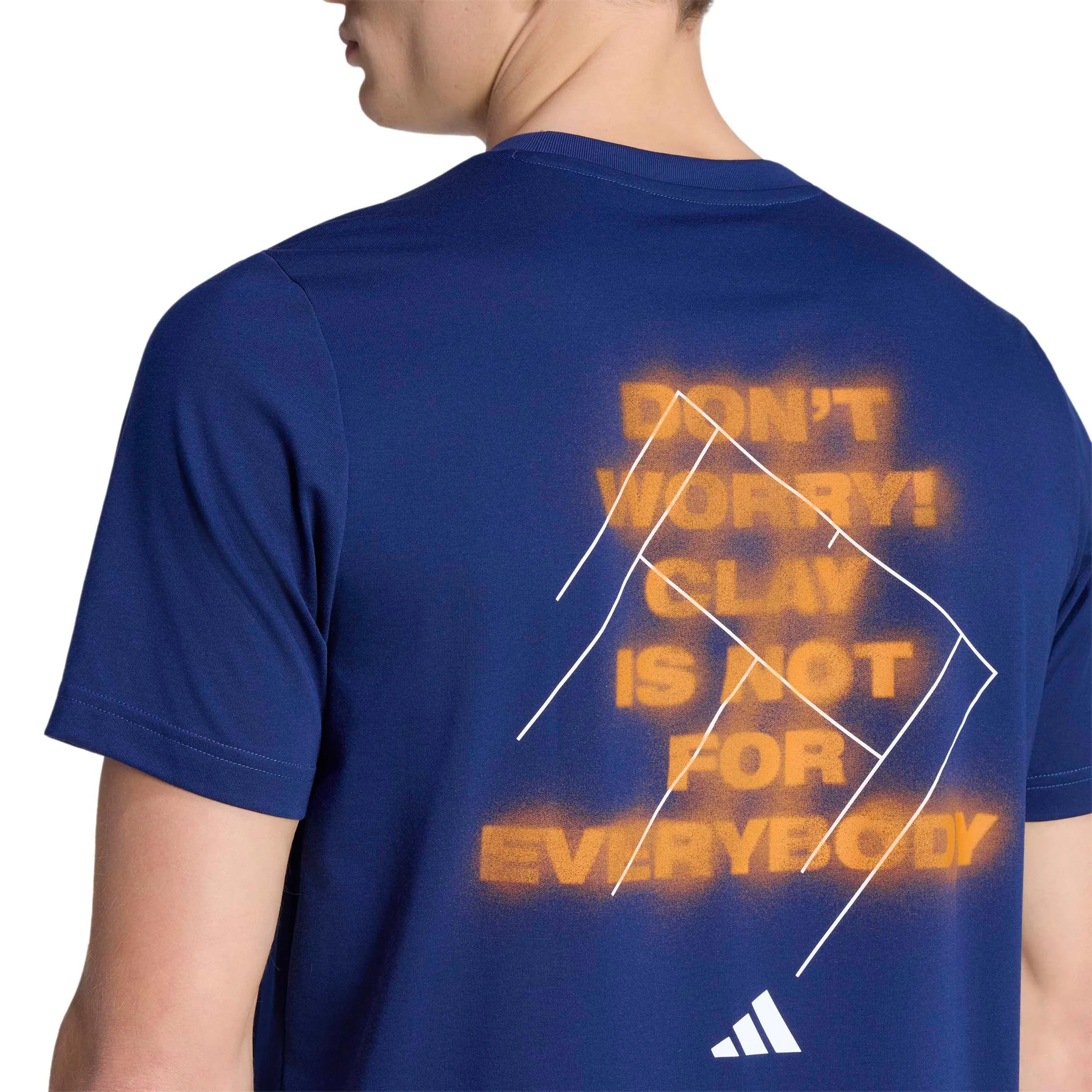 Clay T-Shirt Herren - dunkelblau, rost - Image 6