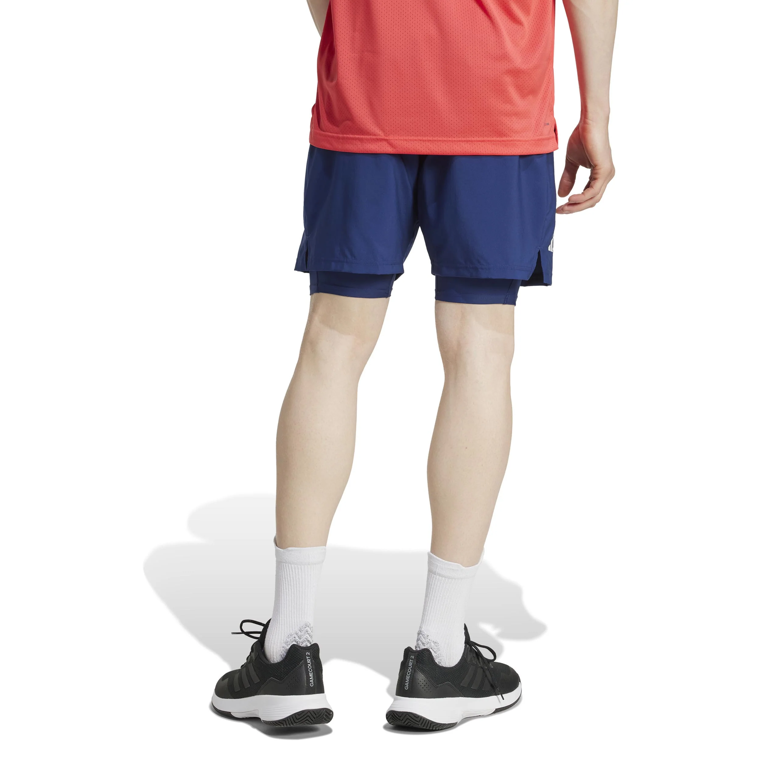 Club 2in1 7in Shorts Herren-Dunkelblau - Image 3