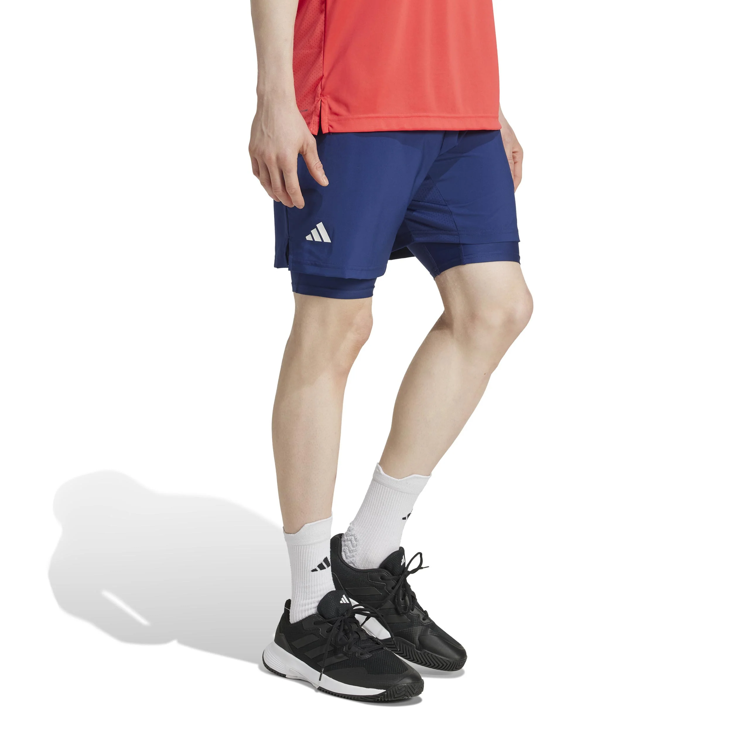 Club 2in1 7in Shorts Herren-Dunkelblau - Image 4
