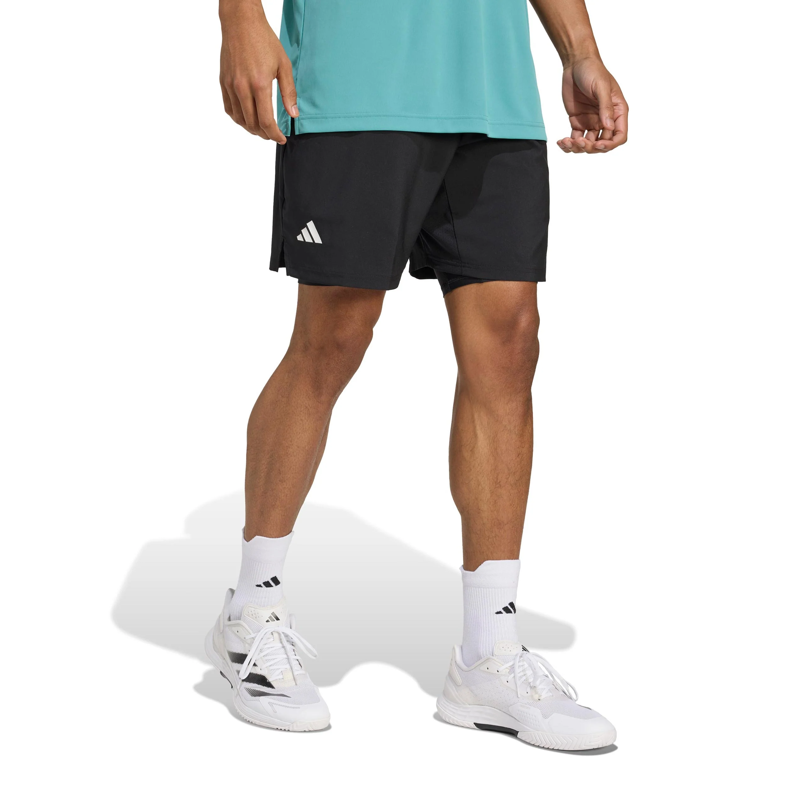 Club 2in1 Shorts Herren-Schwarz - Image 2