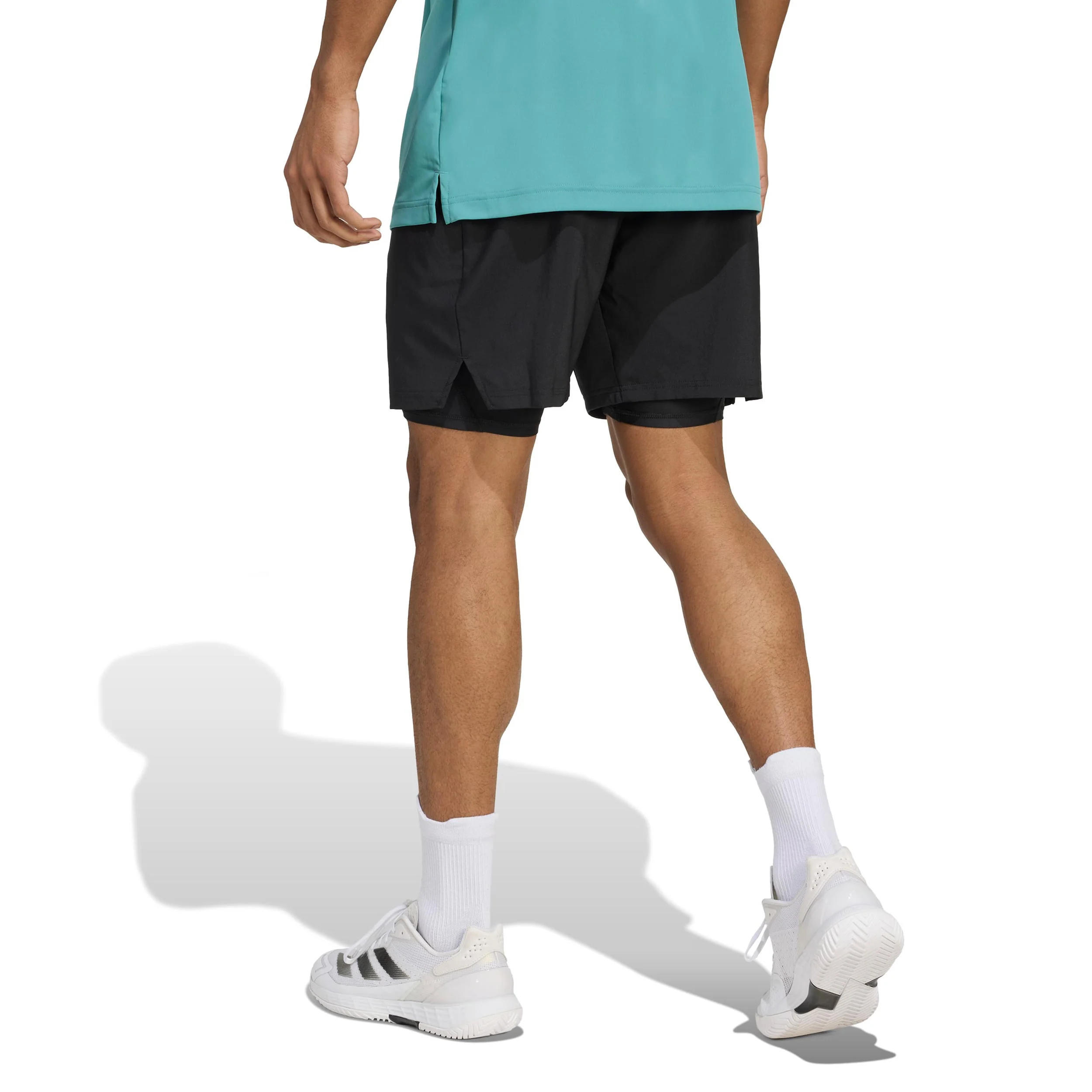 Club 2in1 Shorts Herren-Schwarz - Image 3