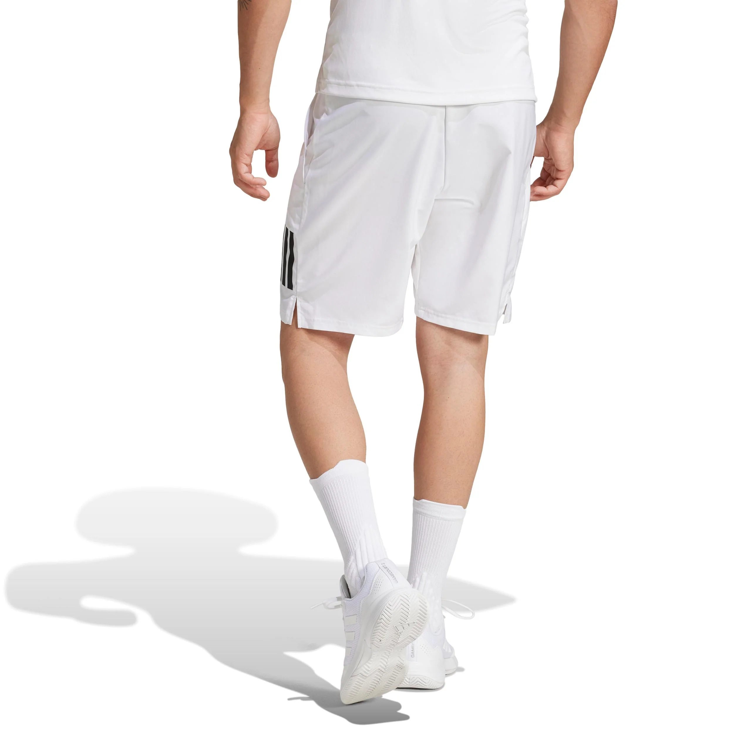 Club 3Stripes 7in Shorts Herren-Weiß - Image 3