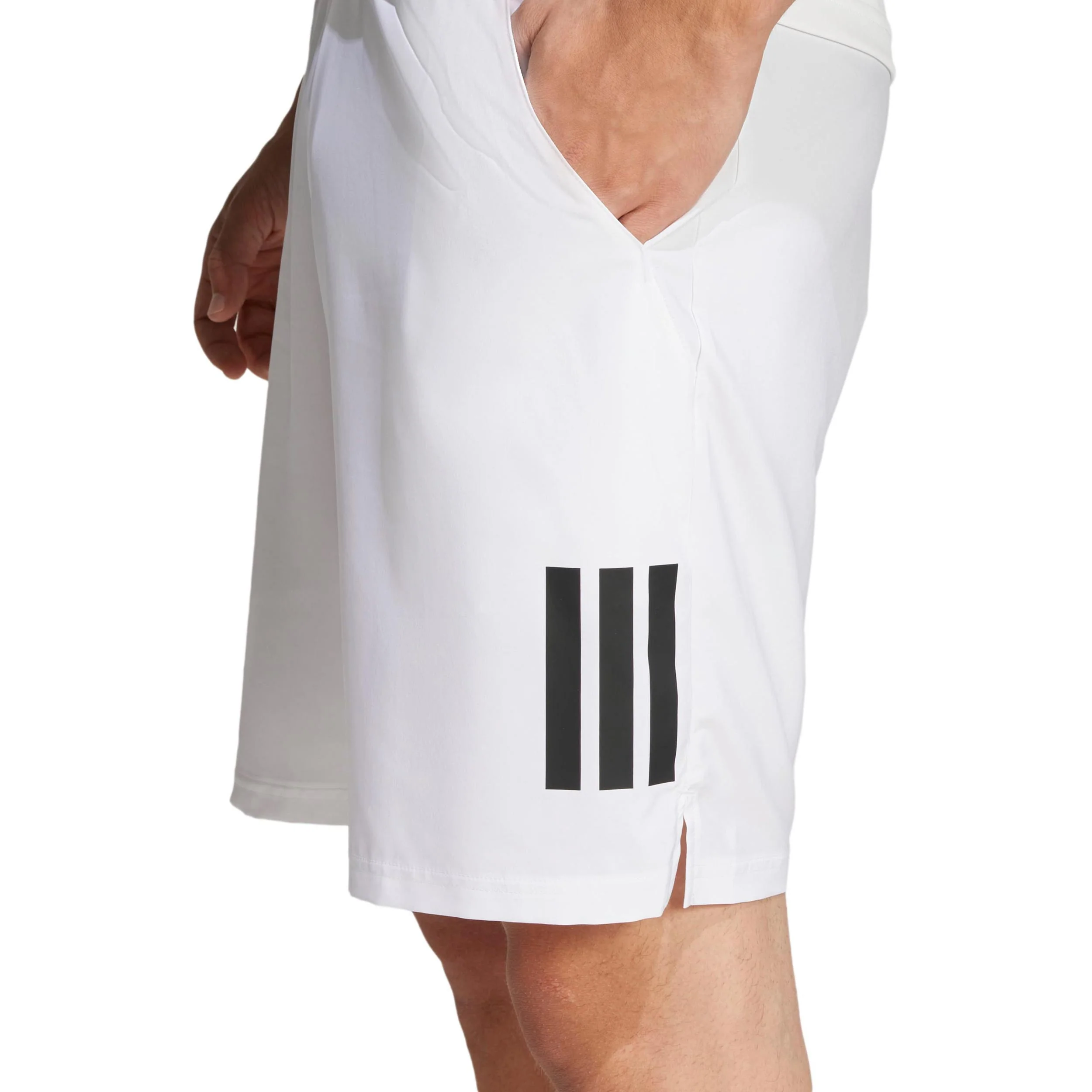Club 3Stripes 7in Shorts Herren-Weiß - Image 6
