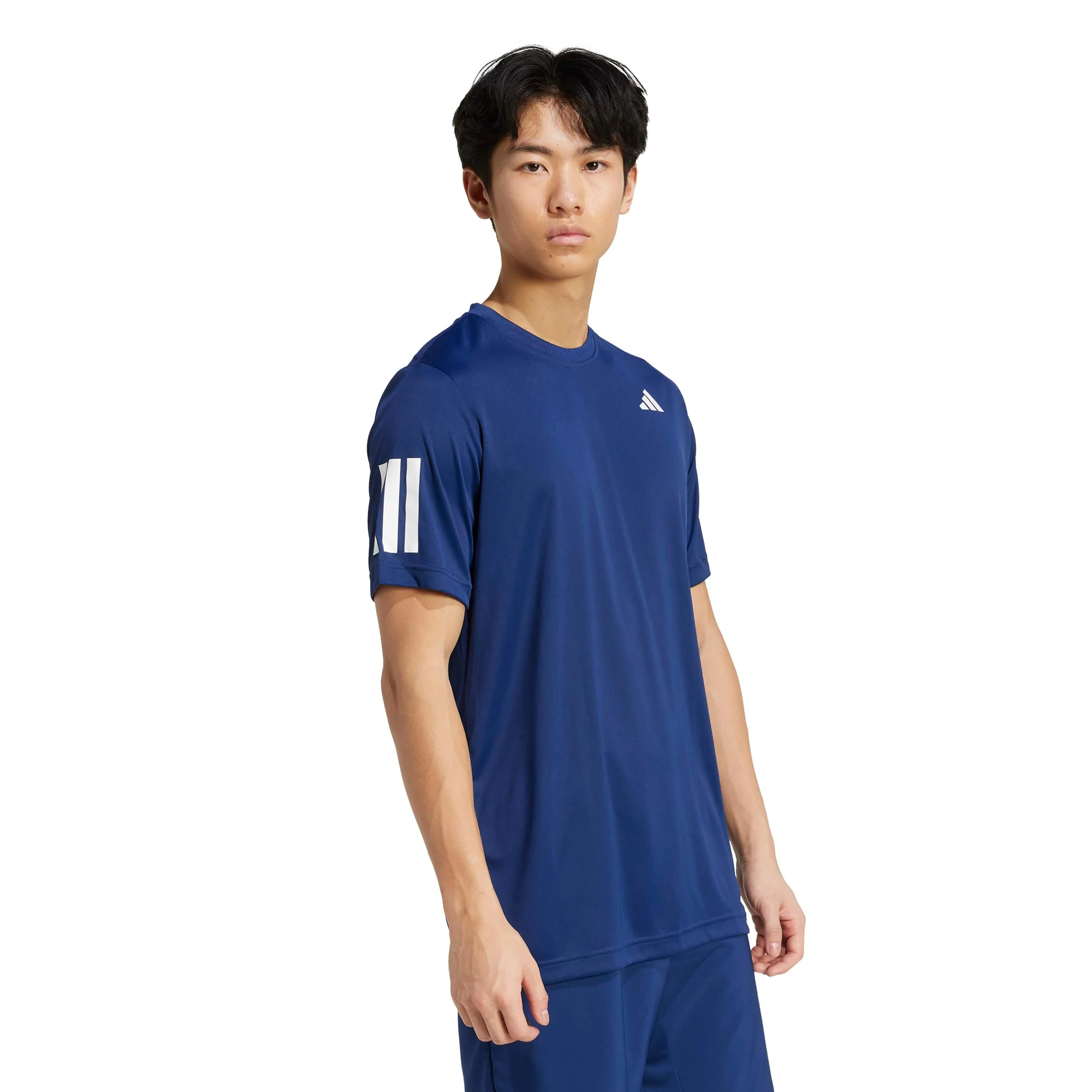 Club 3Stripes T-Shirt Herren-dunkelblau - Image 4