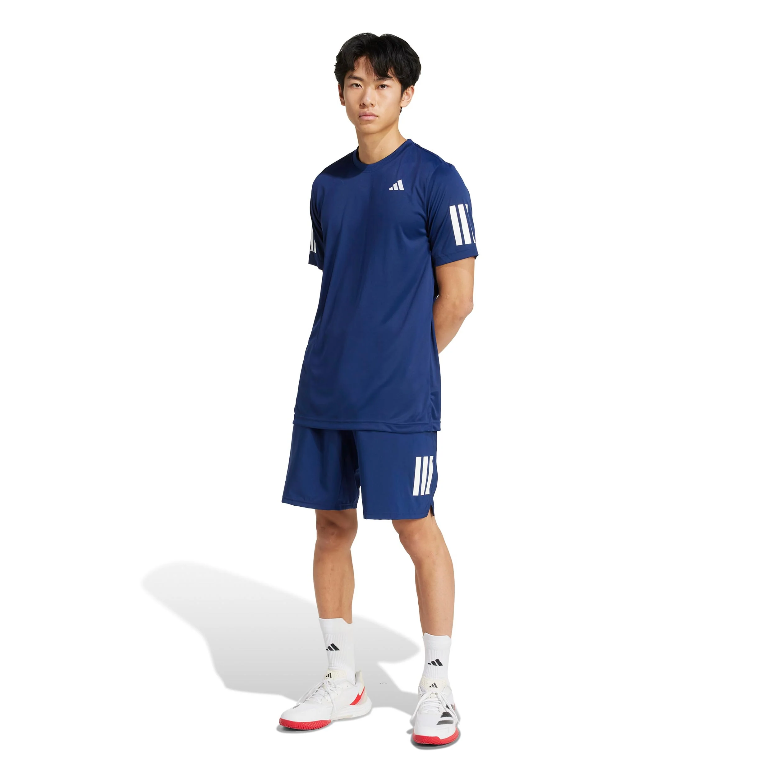 Club 3Stripes T-Shirt Herren-dunkelblau - Image 5