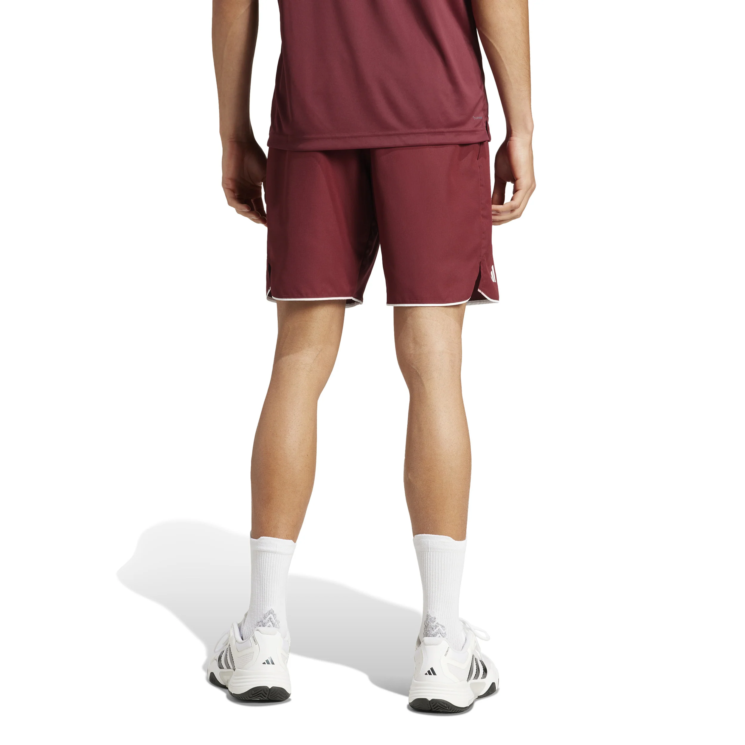 Club 7in Shorts Herren-Dunkelrot - Image 3