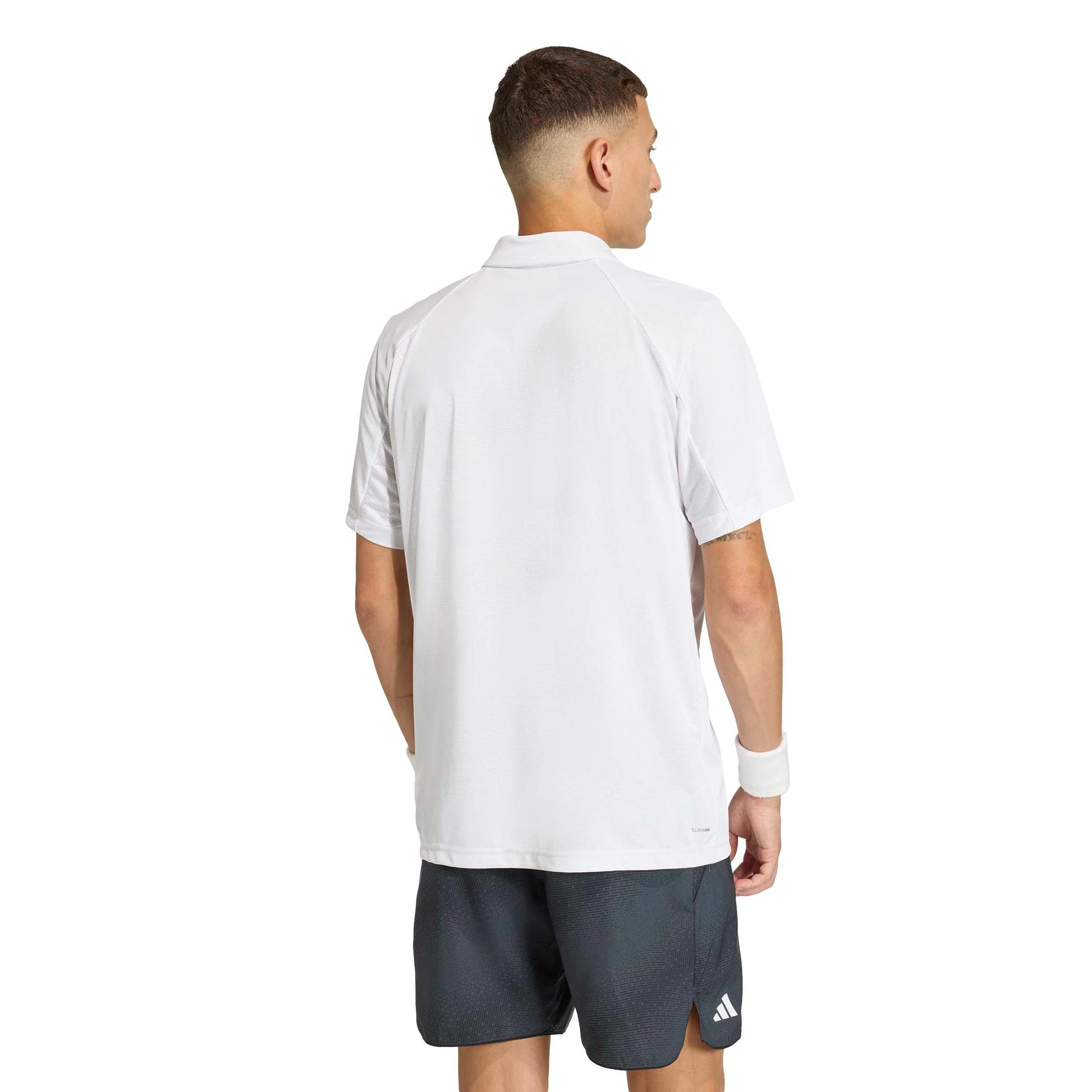 Club Graphic Polo Herren-weiß - Image 3
