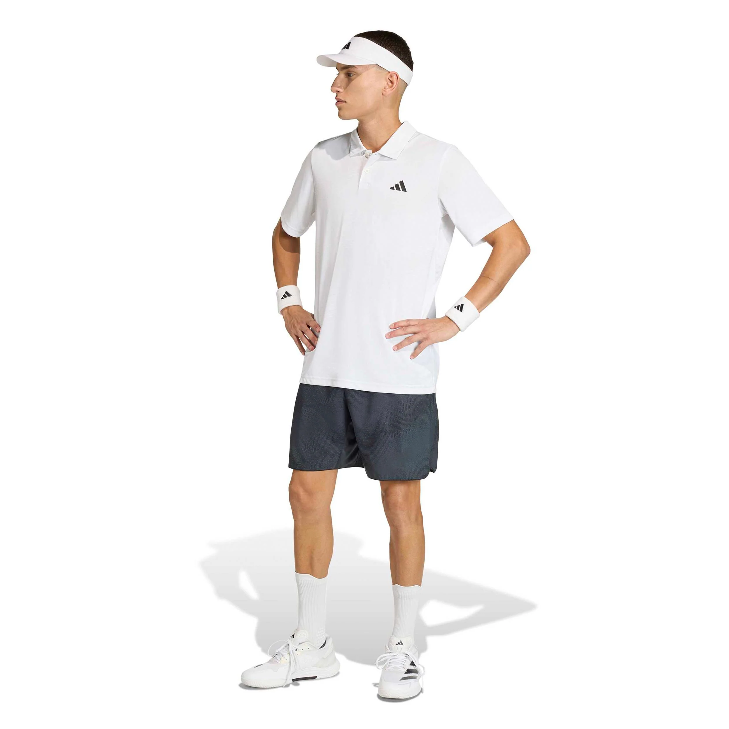 Club Graphic Polo Herren-weiß - Image 4