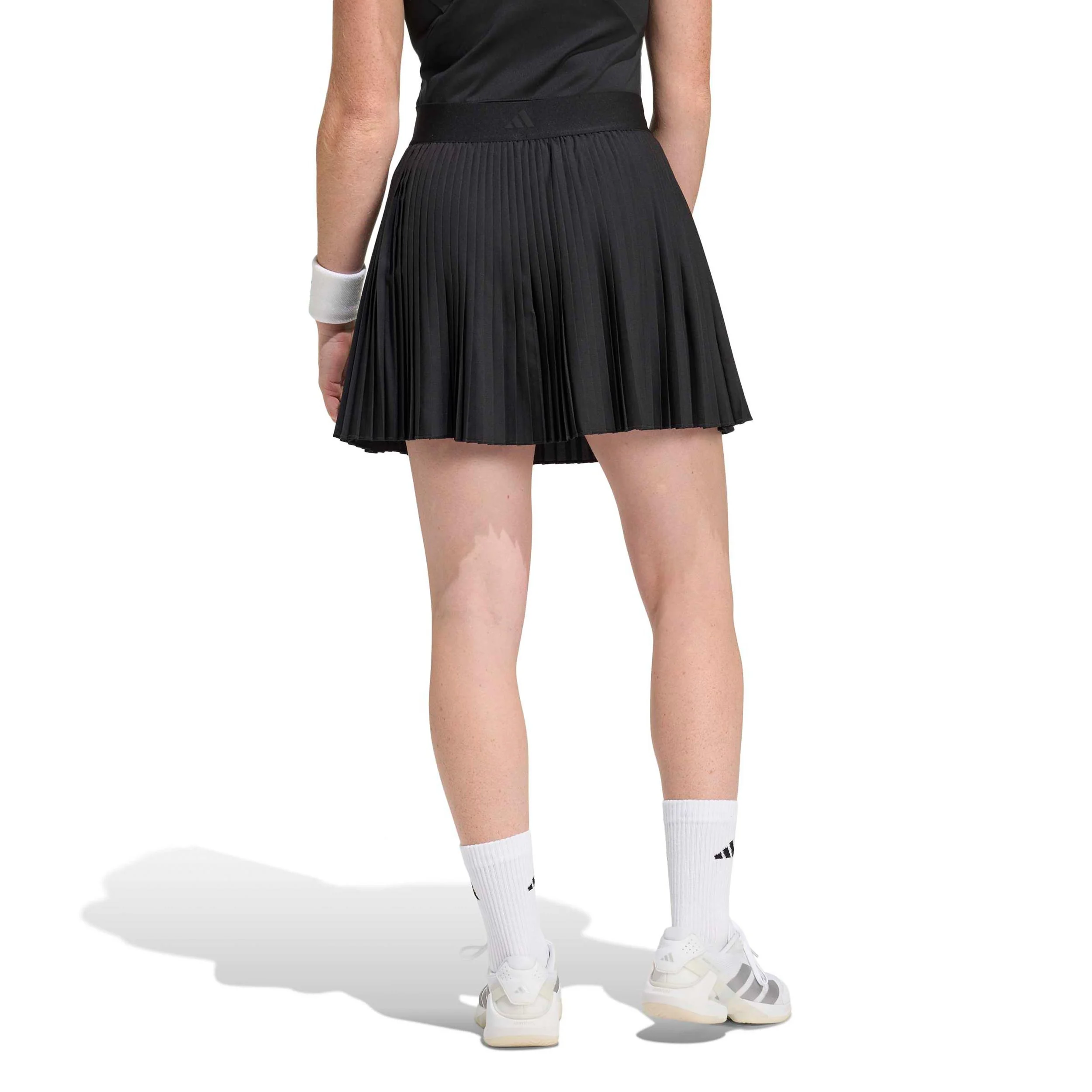 Club Pleated Long Rock Damen-schwarz - Image 3