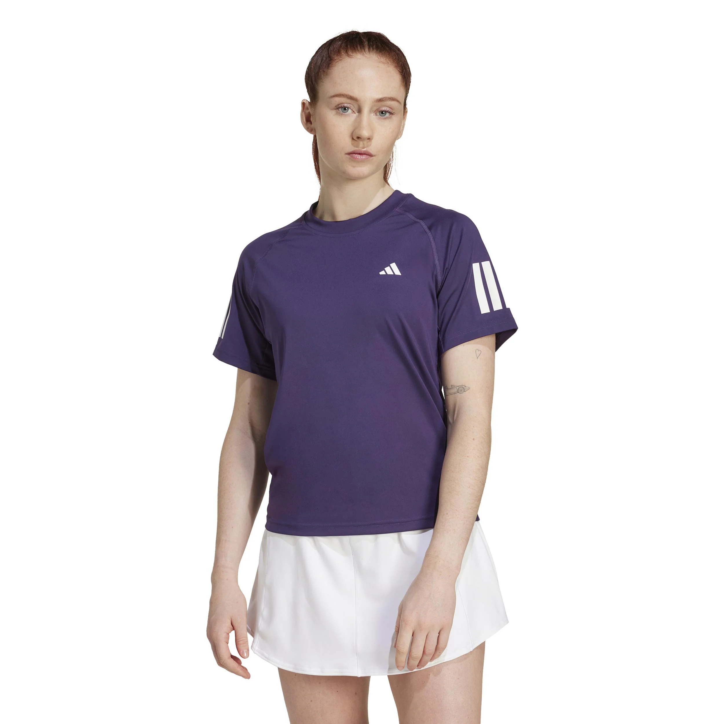 Club T-Shirt Damen-Lila - Image 2