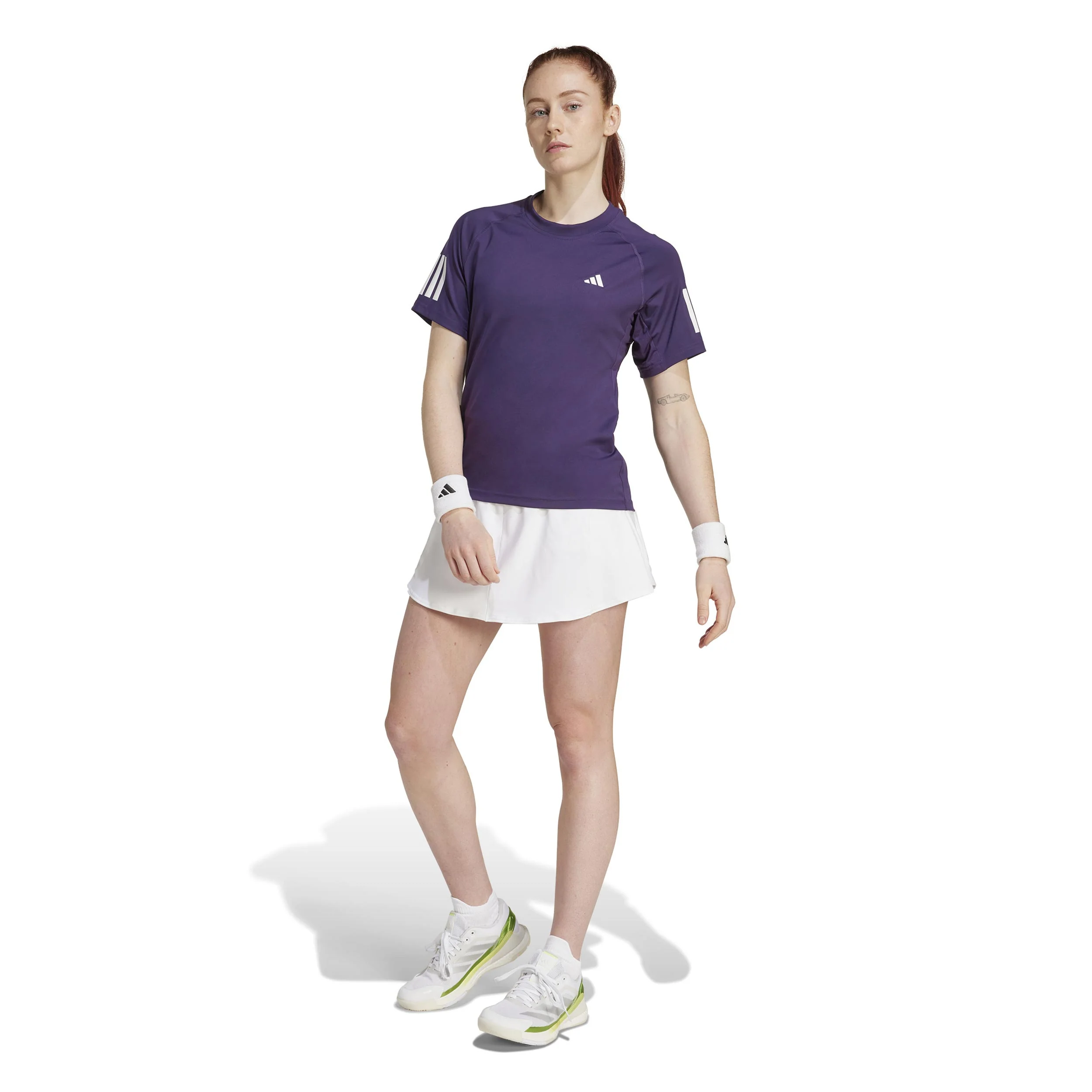 Club T-Shirt Damen-Lila - Image 5