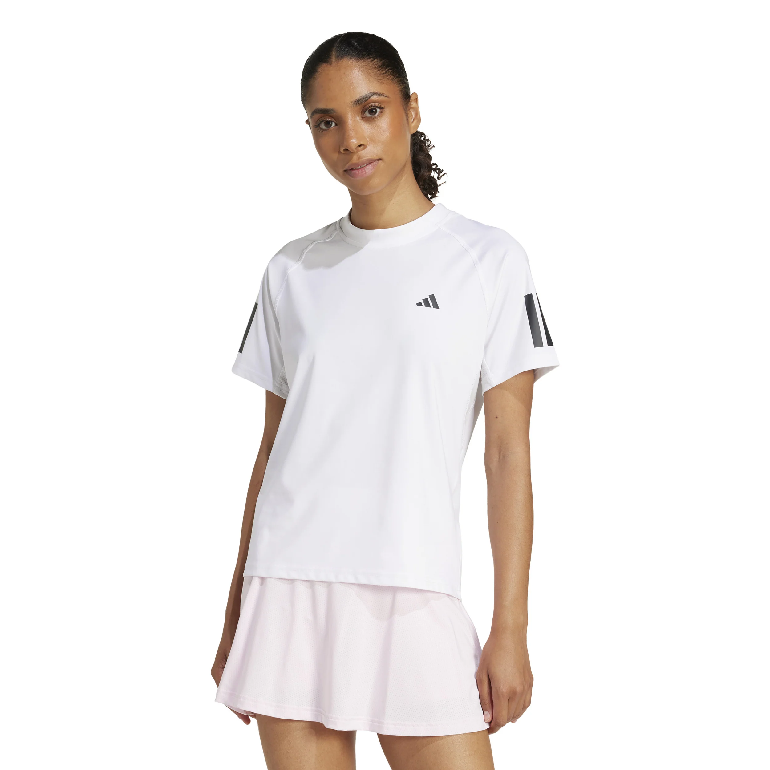 Club T-Shirt Damen-Weiß - Image 2