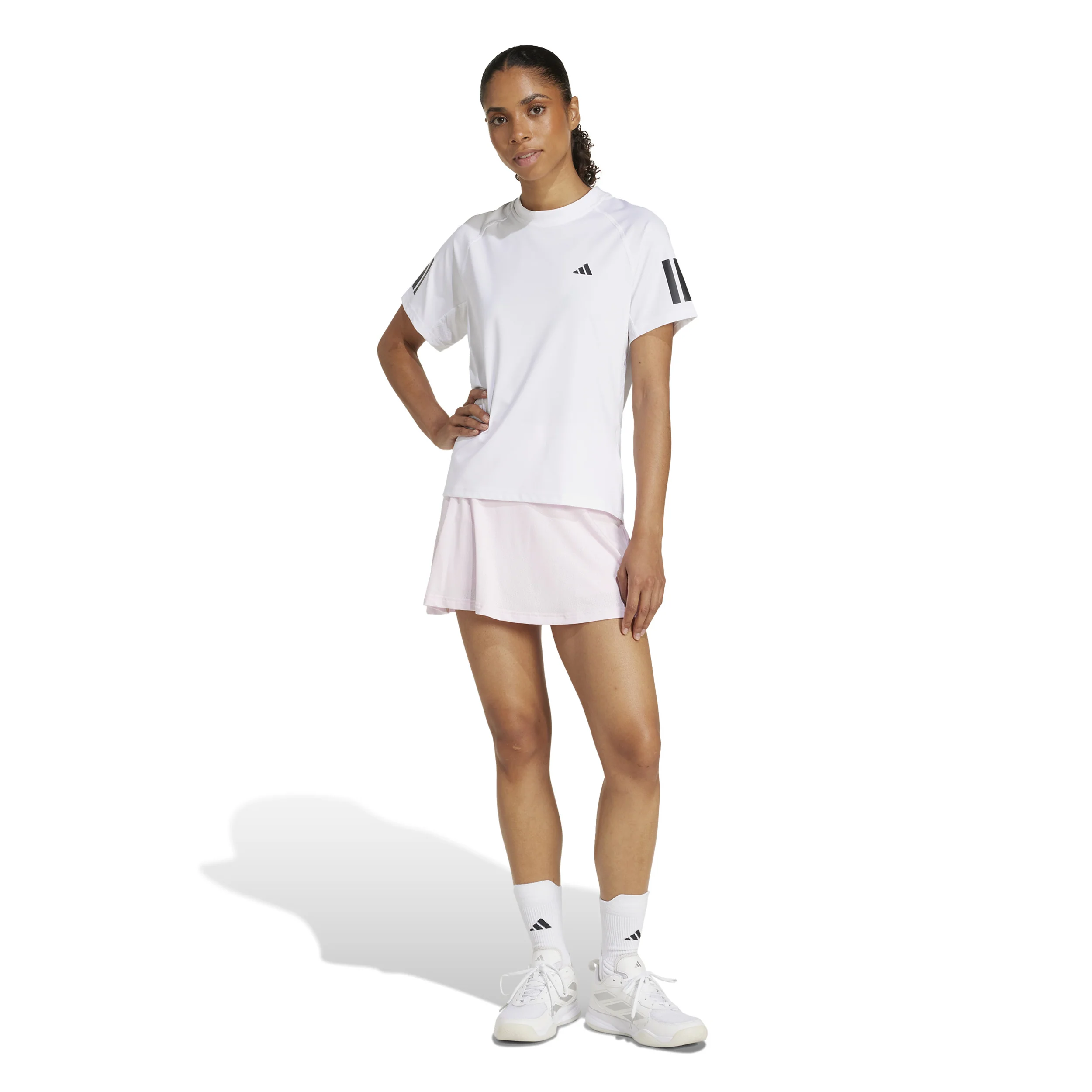 Club T-Shirt Damen-Weiß - Image 5