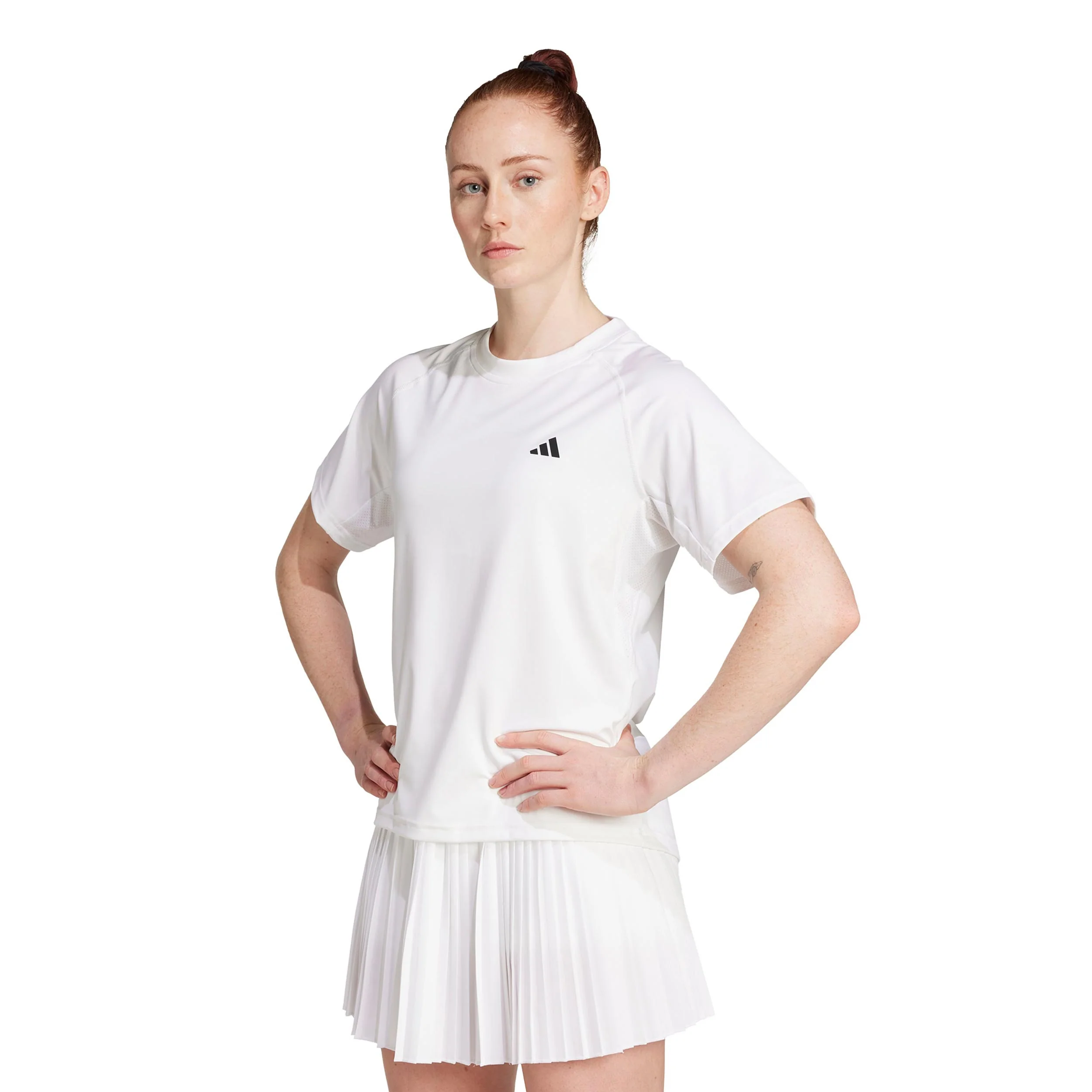 Club T-Shirt Damen-weiß - Image 2