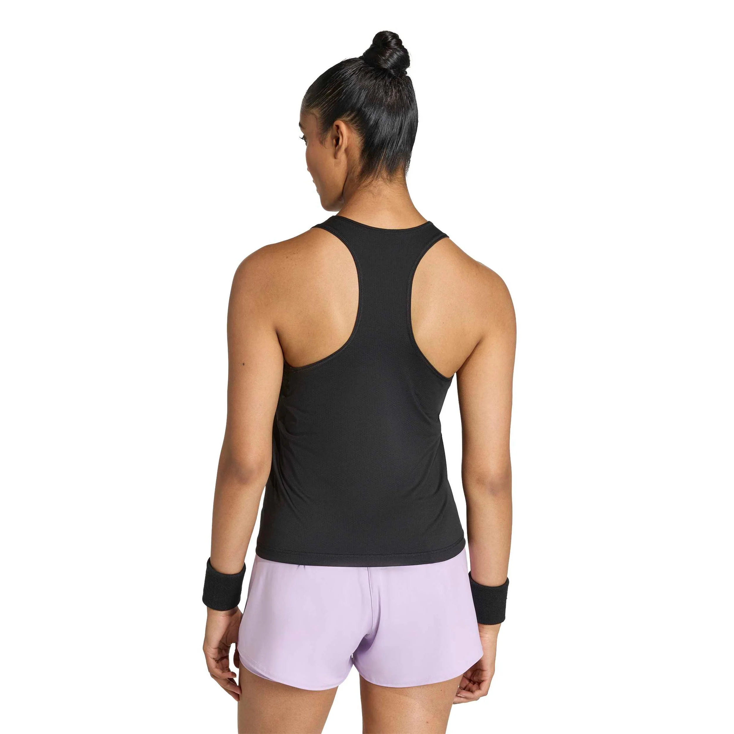 Club V-Neck Tank-Top Damen-schwarz - Image 3