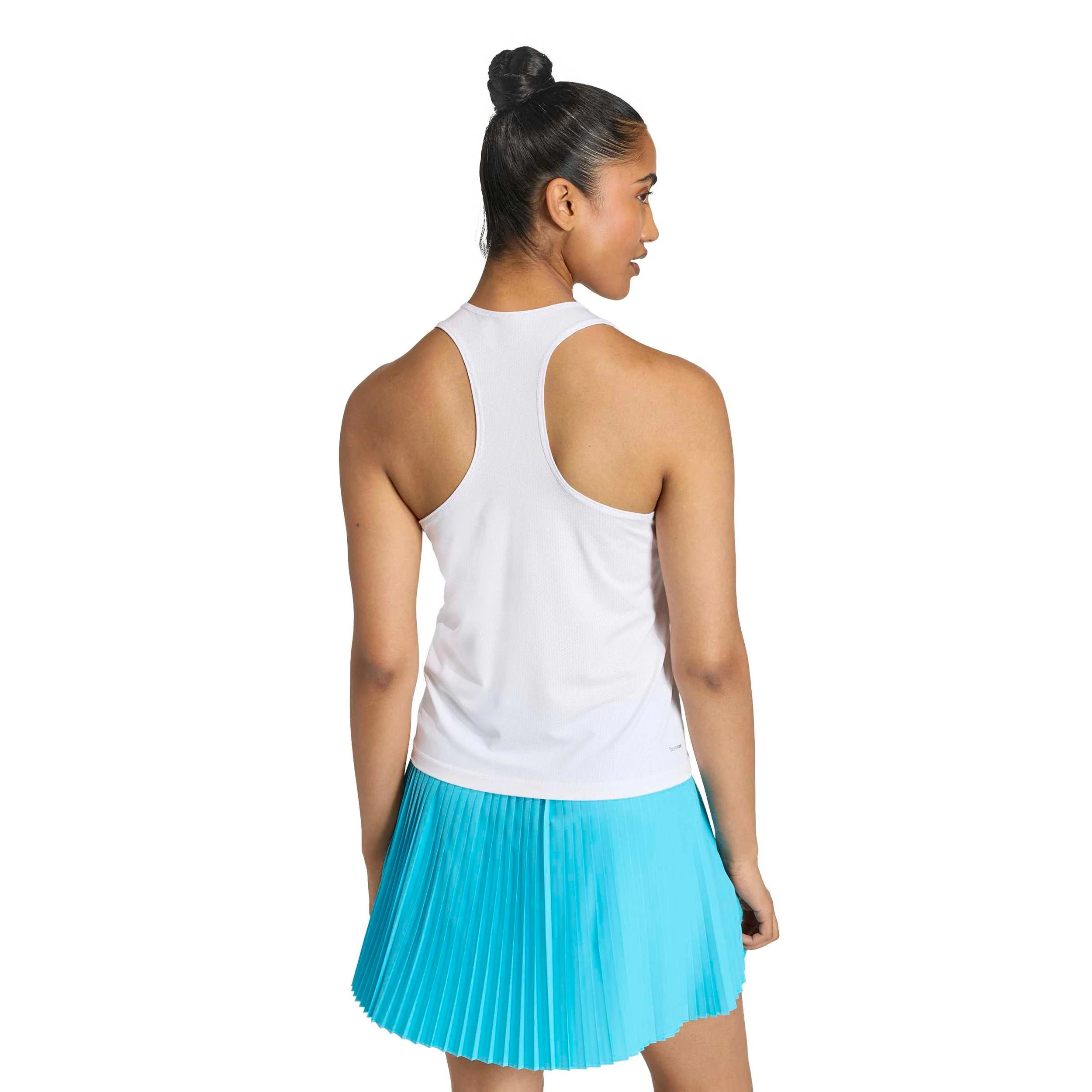 Club V-Neck Tank-Top Damen-weiß - Image 3