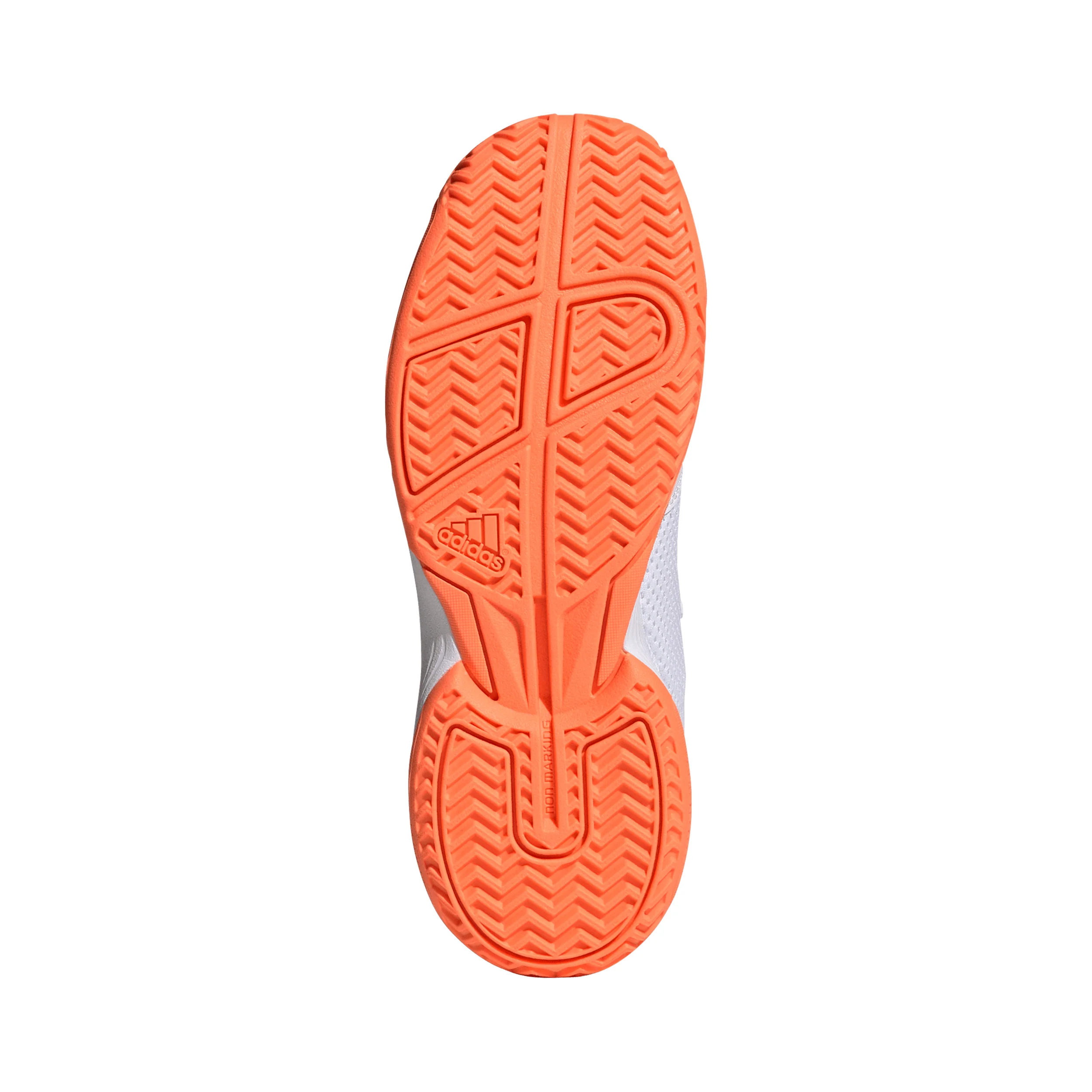 Courtflash Allcourtschuh Kinder - weiß, orange - Image 4