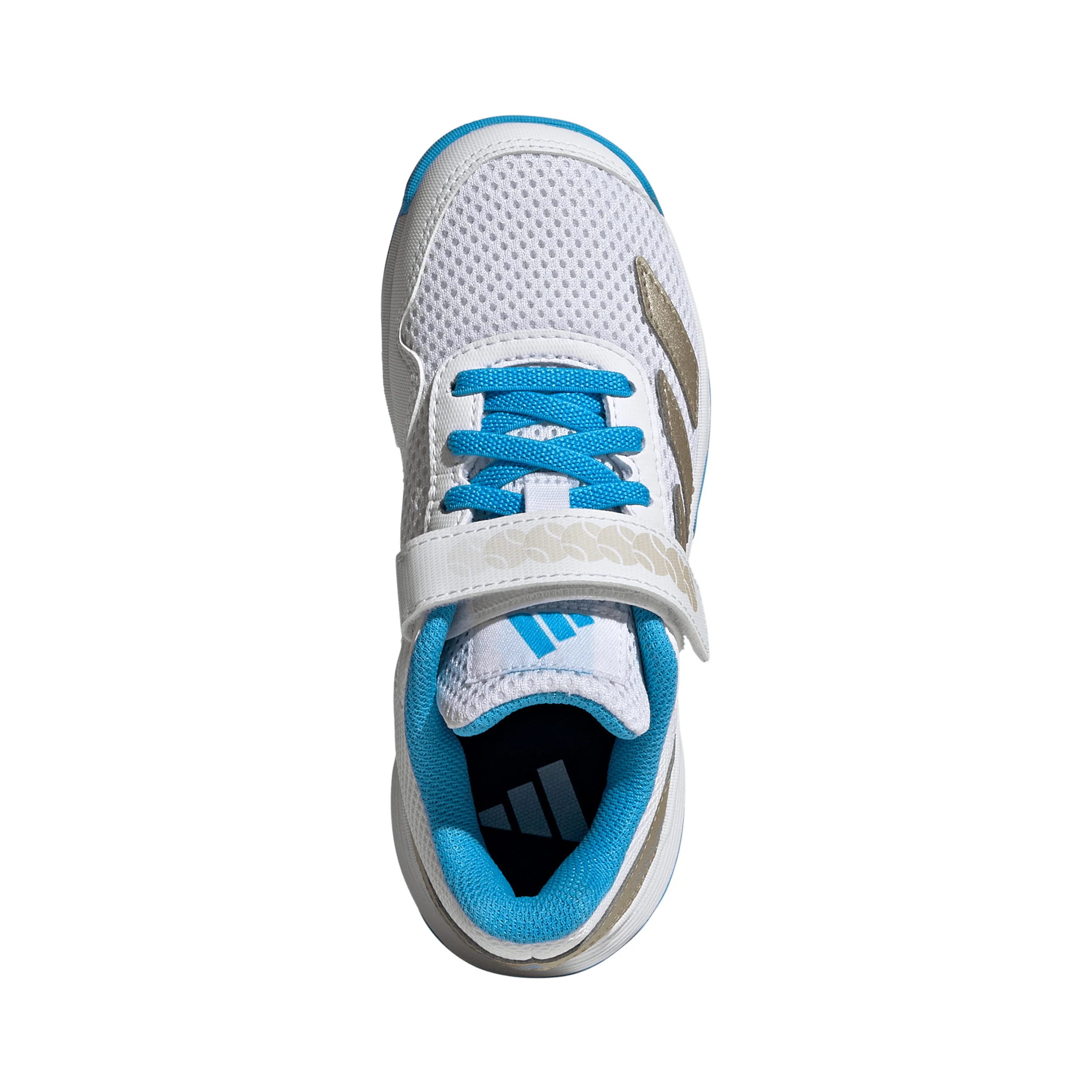 Courtflash CF Sandplatzschuh Kinder - weiß, silber - Image 3