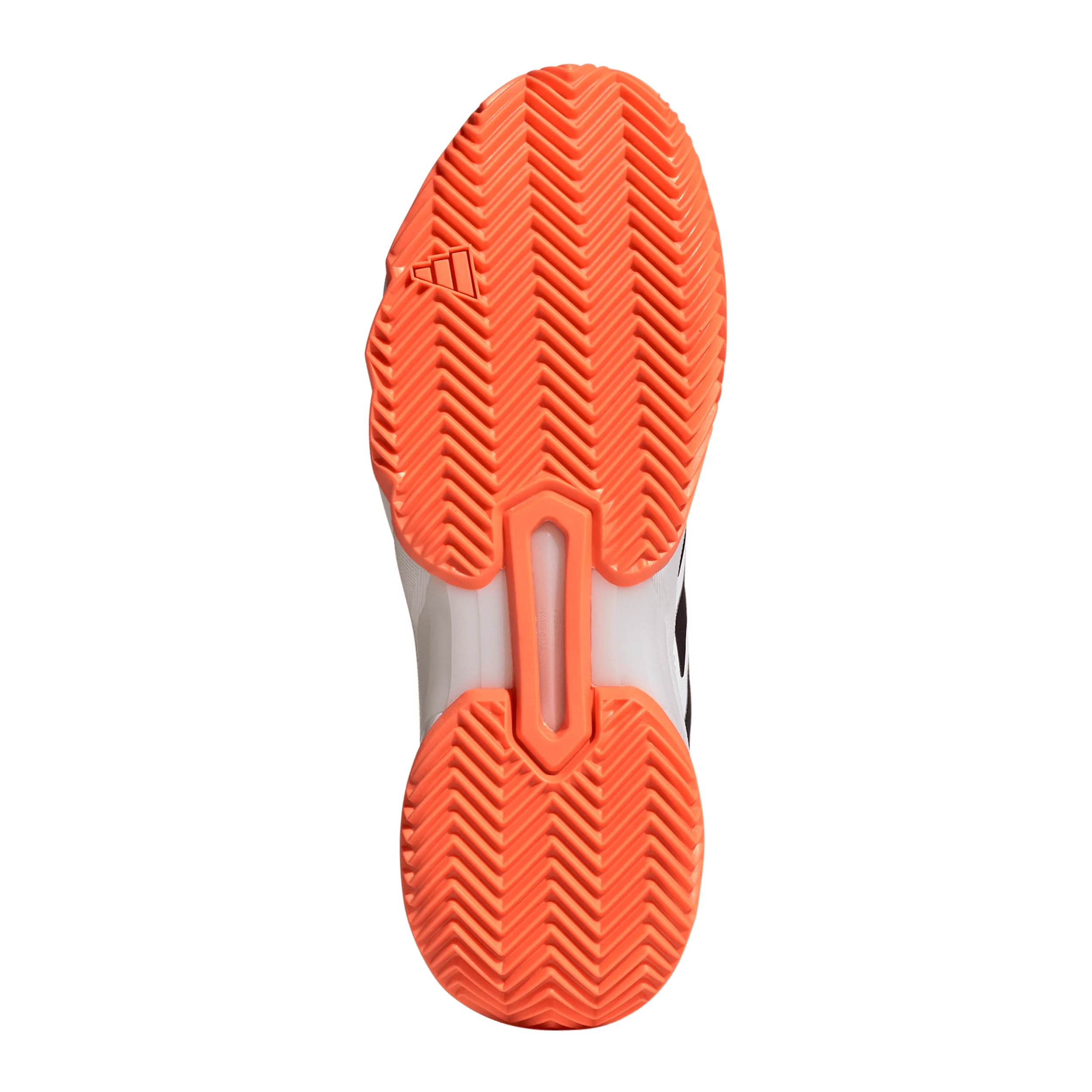 CourtJam Control 3 Allcourtschuh Herren - weiß, orange - Image 4