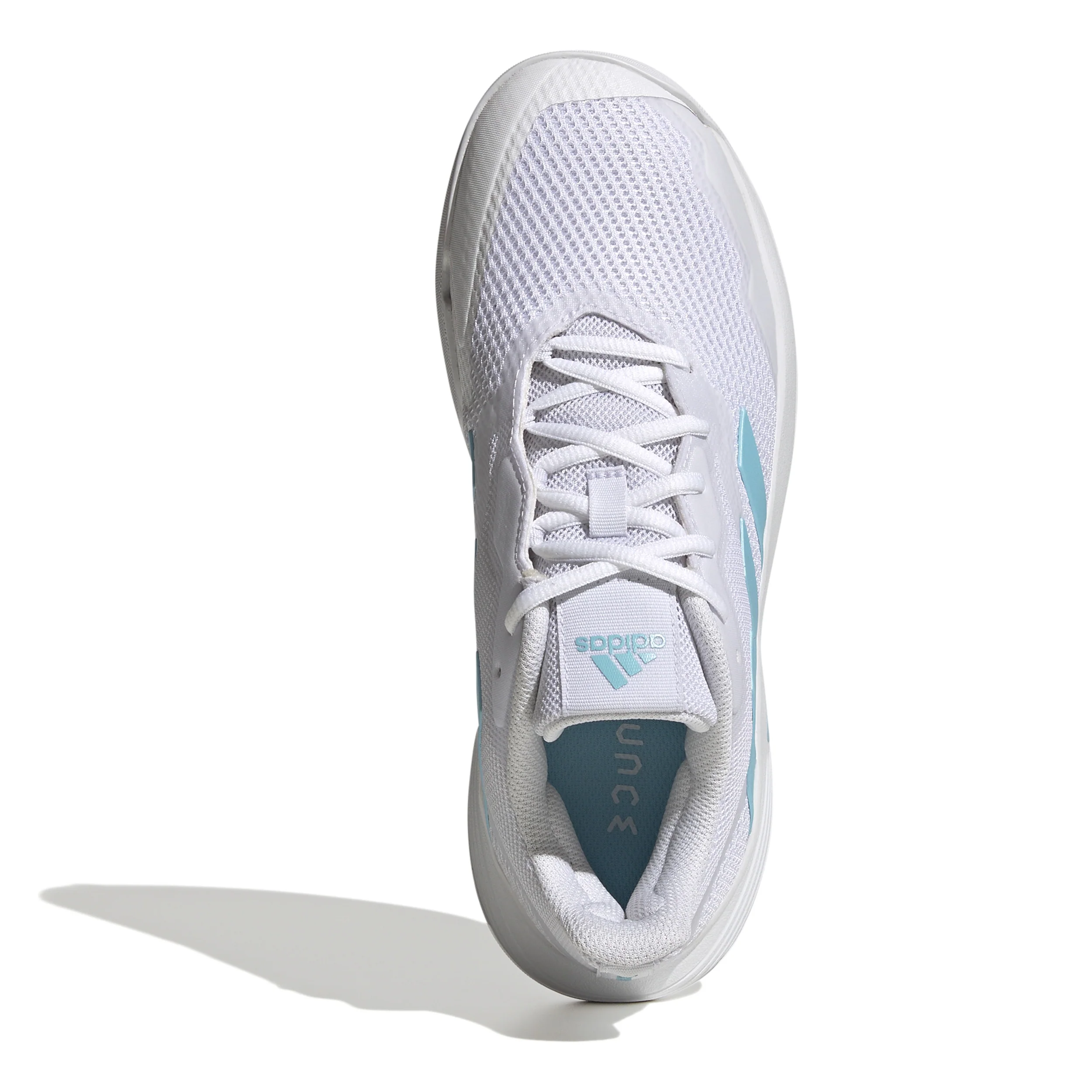 CourtJam Control Teppichschuh Damen - weiß, türkis - Image 3
