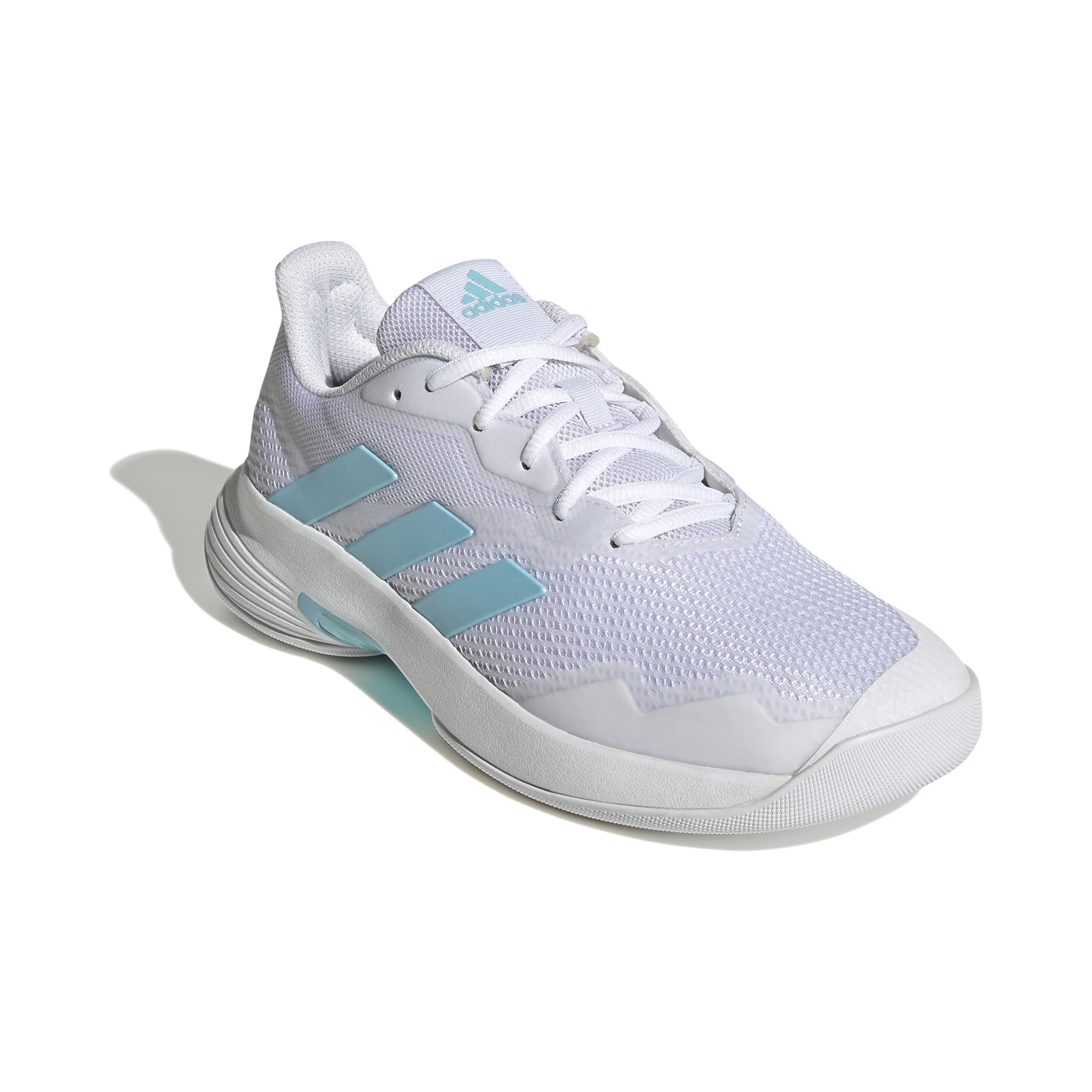 CourtJam Control Teppichschuh Damen - weiß, türkis - Image 4