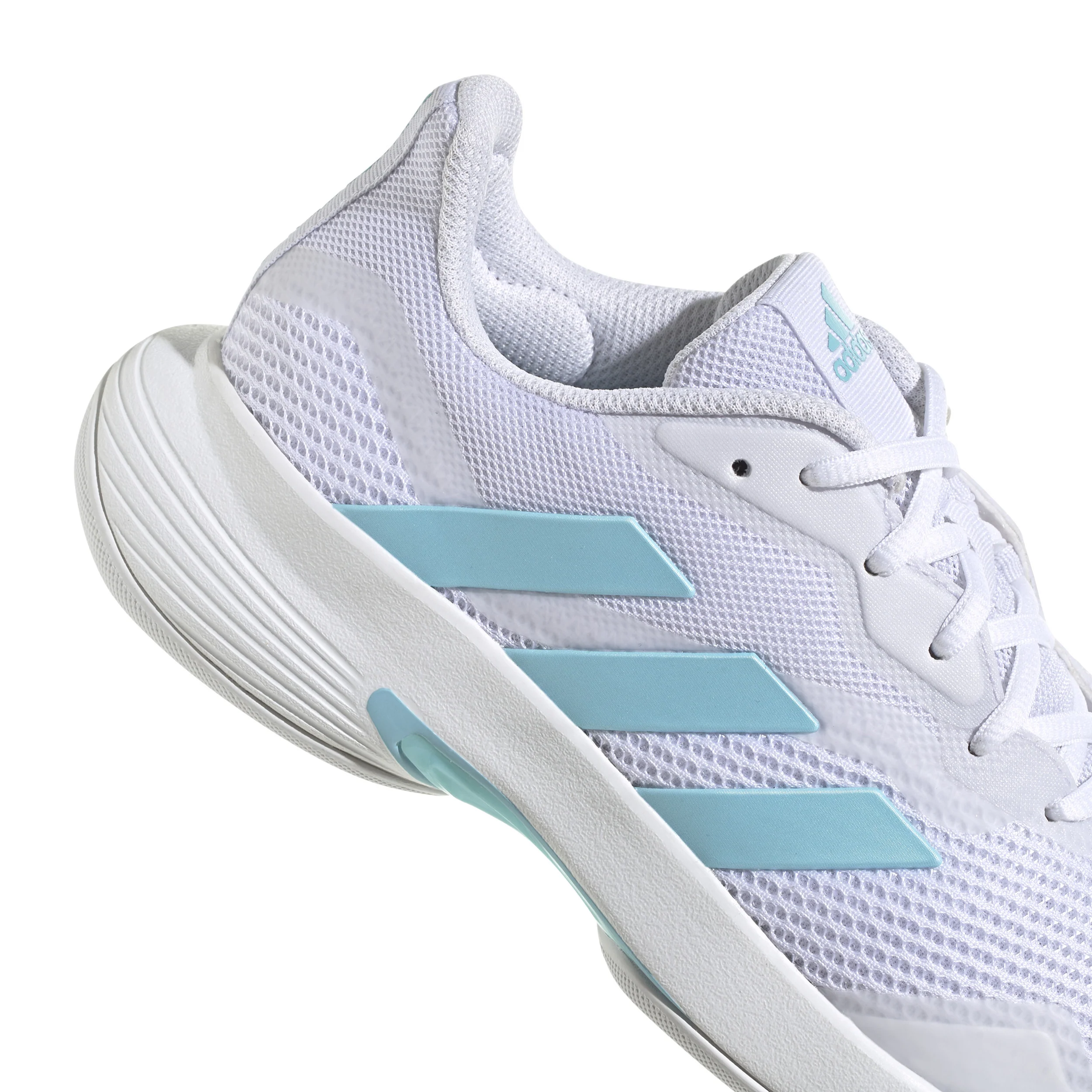 CourtJam Control Teppichschuh Damen - weiß, türkis - Image 7