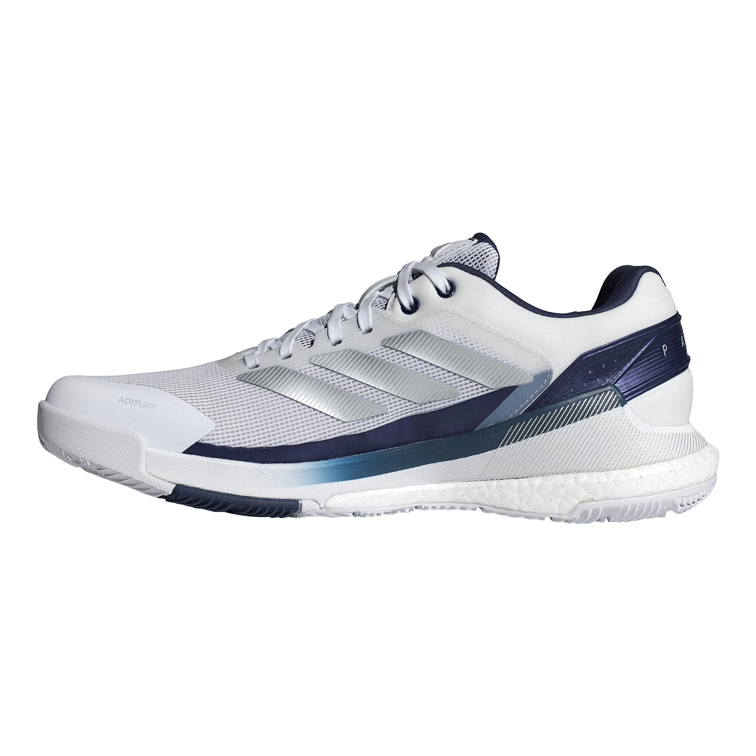 Crazyquick Boost Padelschuh Herren - weiß, silber - Image 2