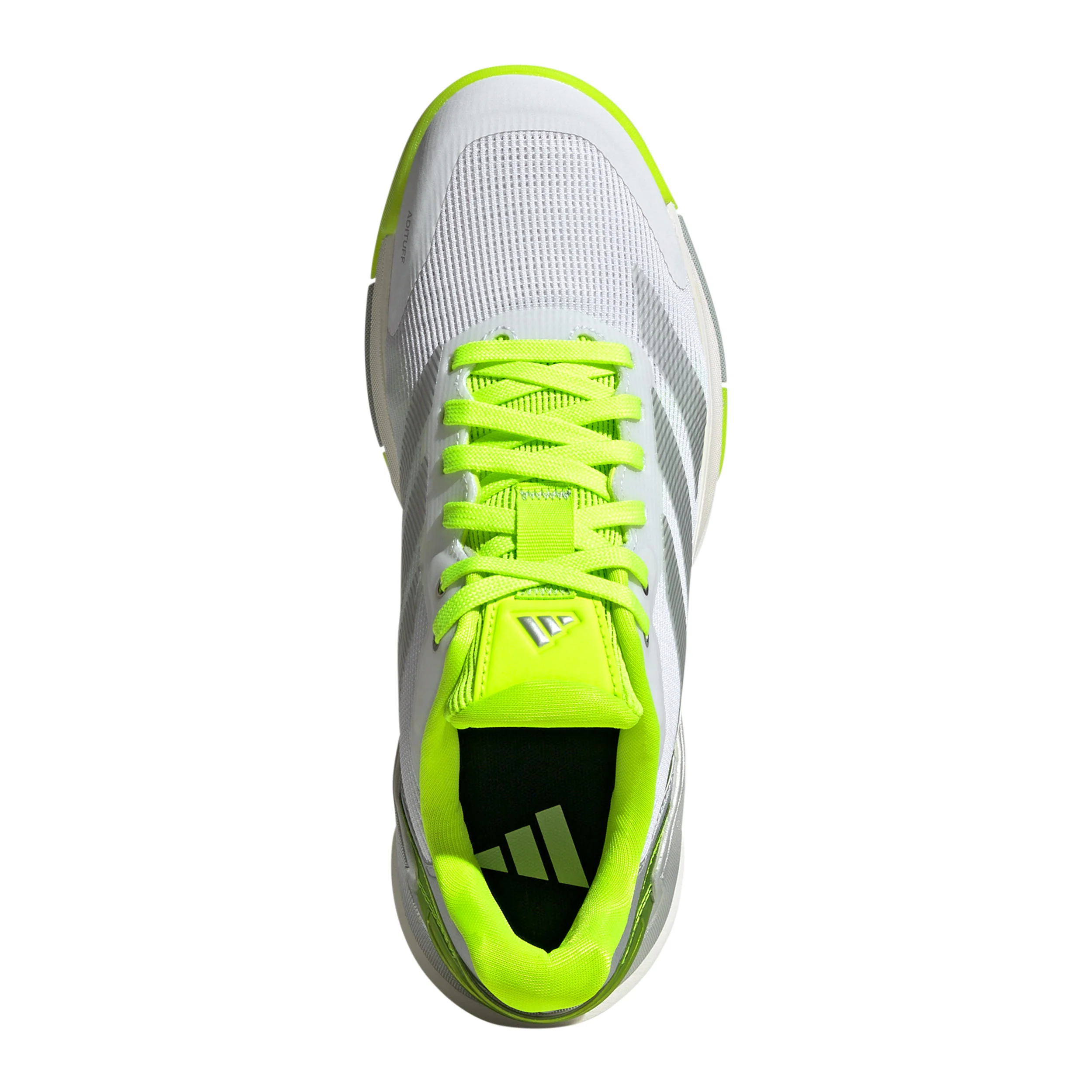Crazyquick LS Padelschuh Damen - weiß, neongelb - Image 3