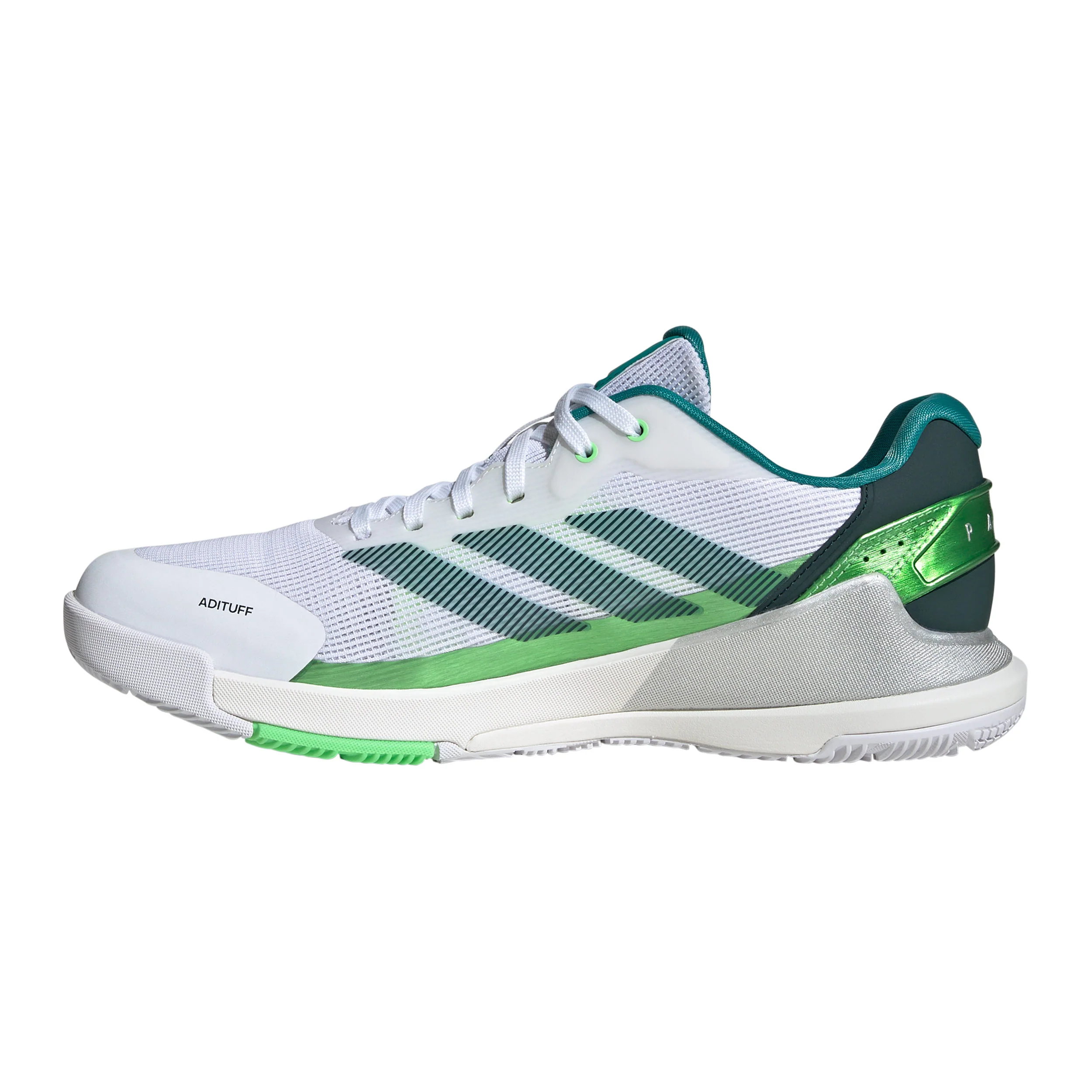 Crazyquick LS Padelschuh Herren - weiß, grün - Image 2