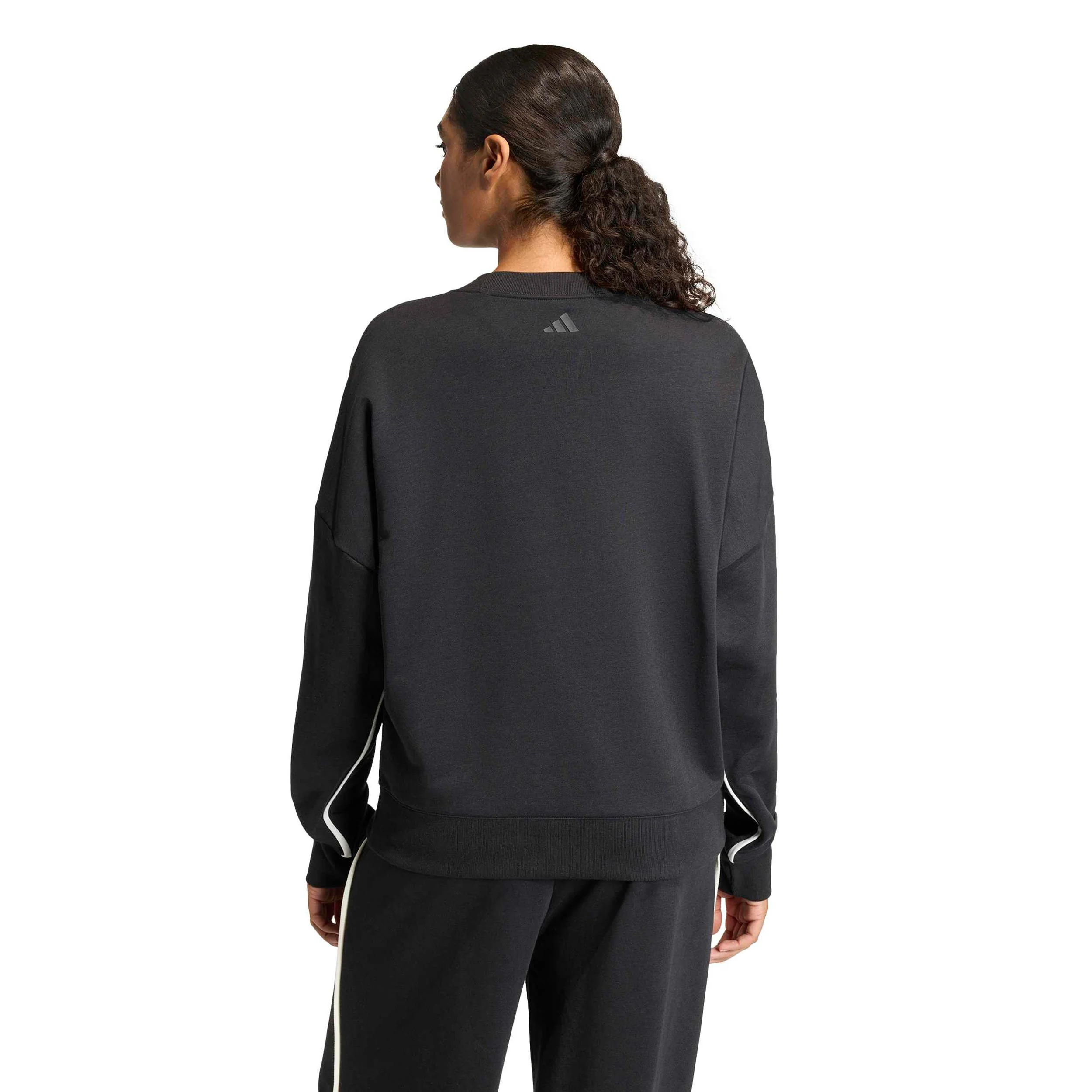 Crew Sweatshirt Damen-schwarz - Image 3