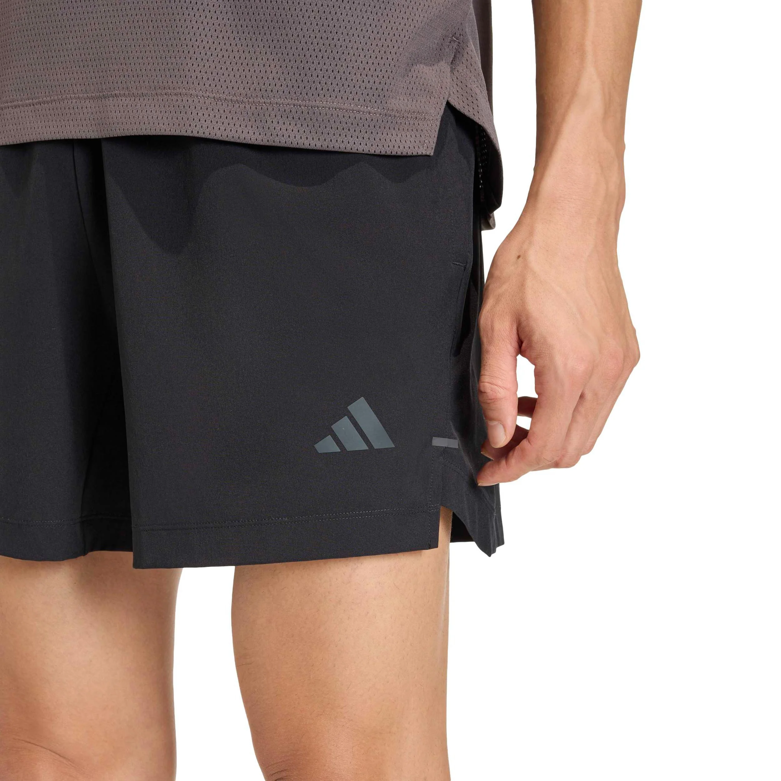 D4T Essentials 7Inch Shorts Herren-schwarz - Image 5