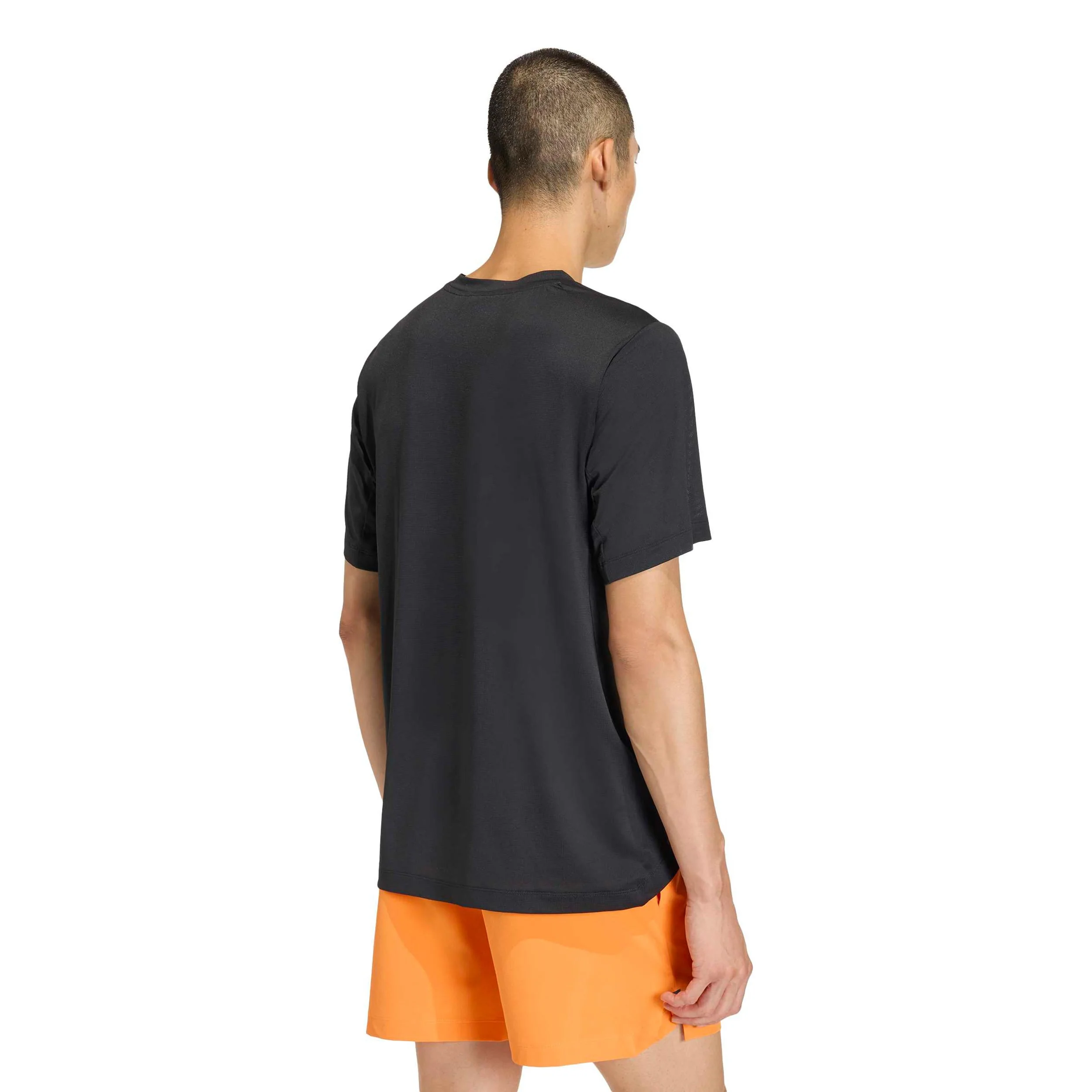 D4T Essentials T-Shirt Herren-schwarz - Image 2