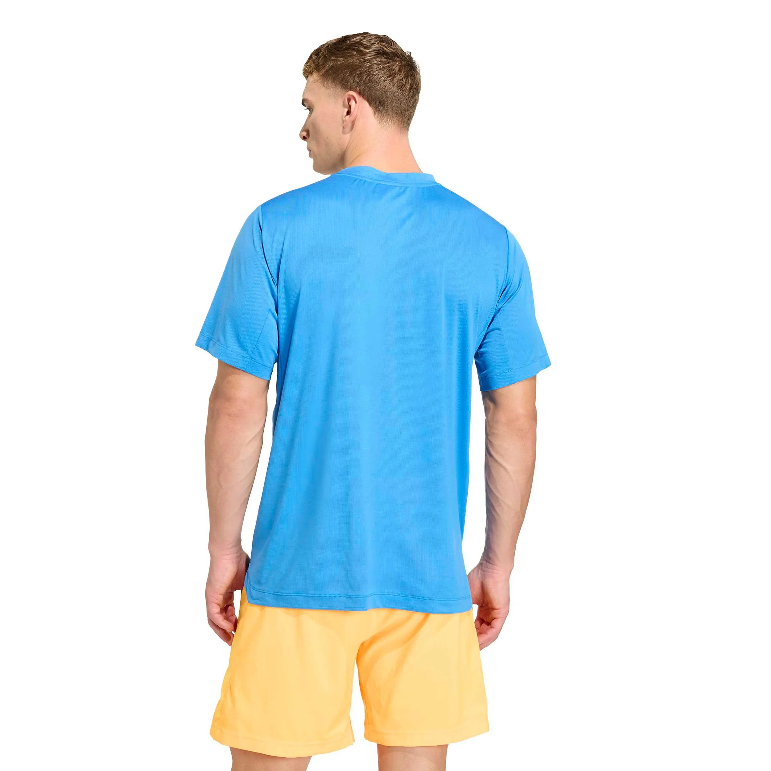 D4T Essentials T-Shirt Herren - türkis, schwarz - Image 3